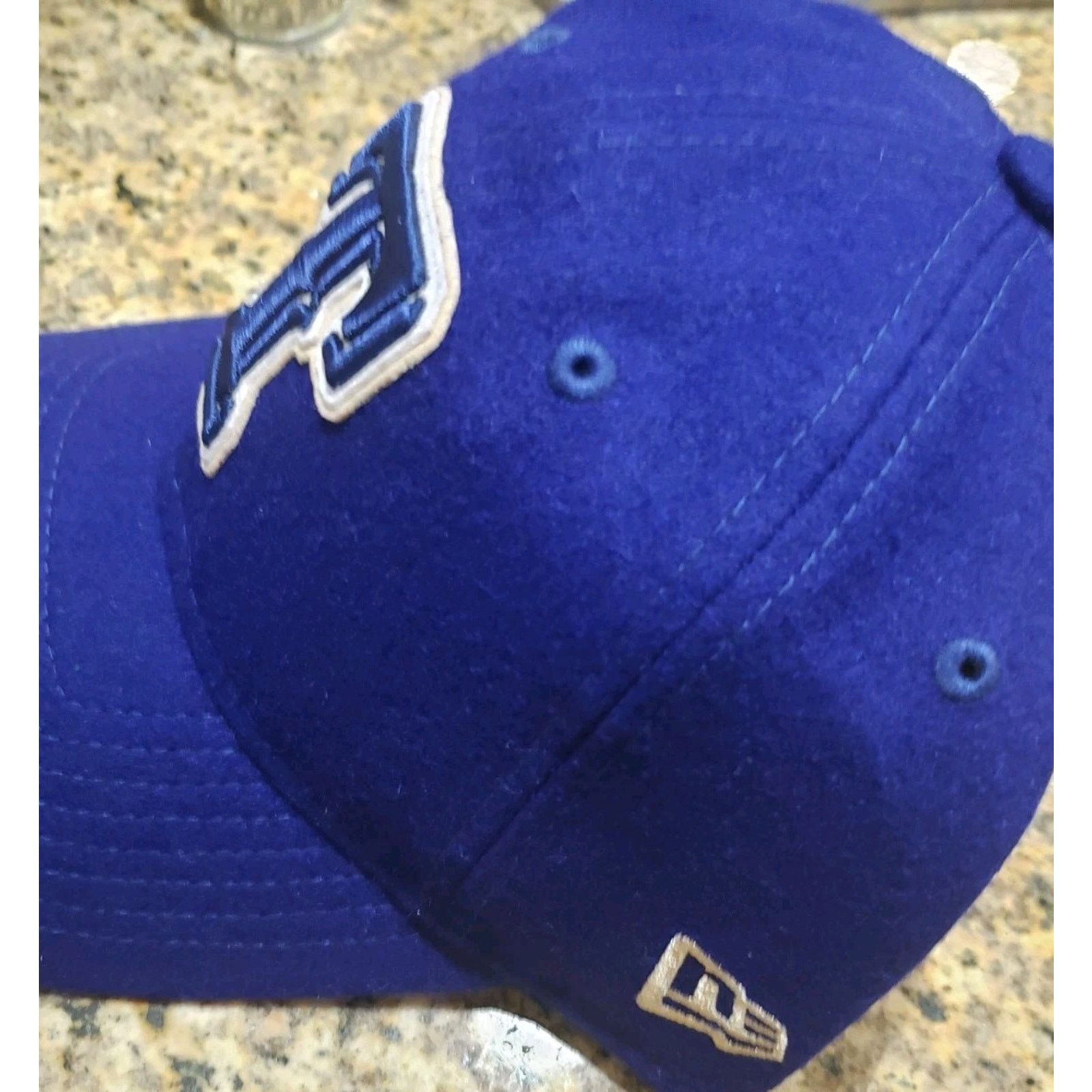 New Era Texas Rangers Hat Cap Strapback Purple 920 Wool New Era Size ONE SIZE - 4 Thumbnail