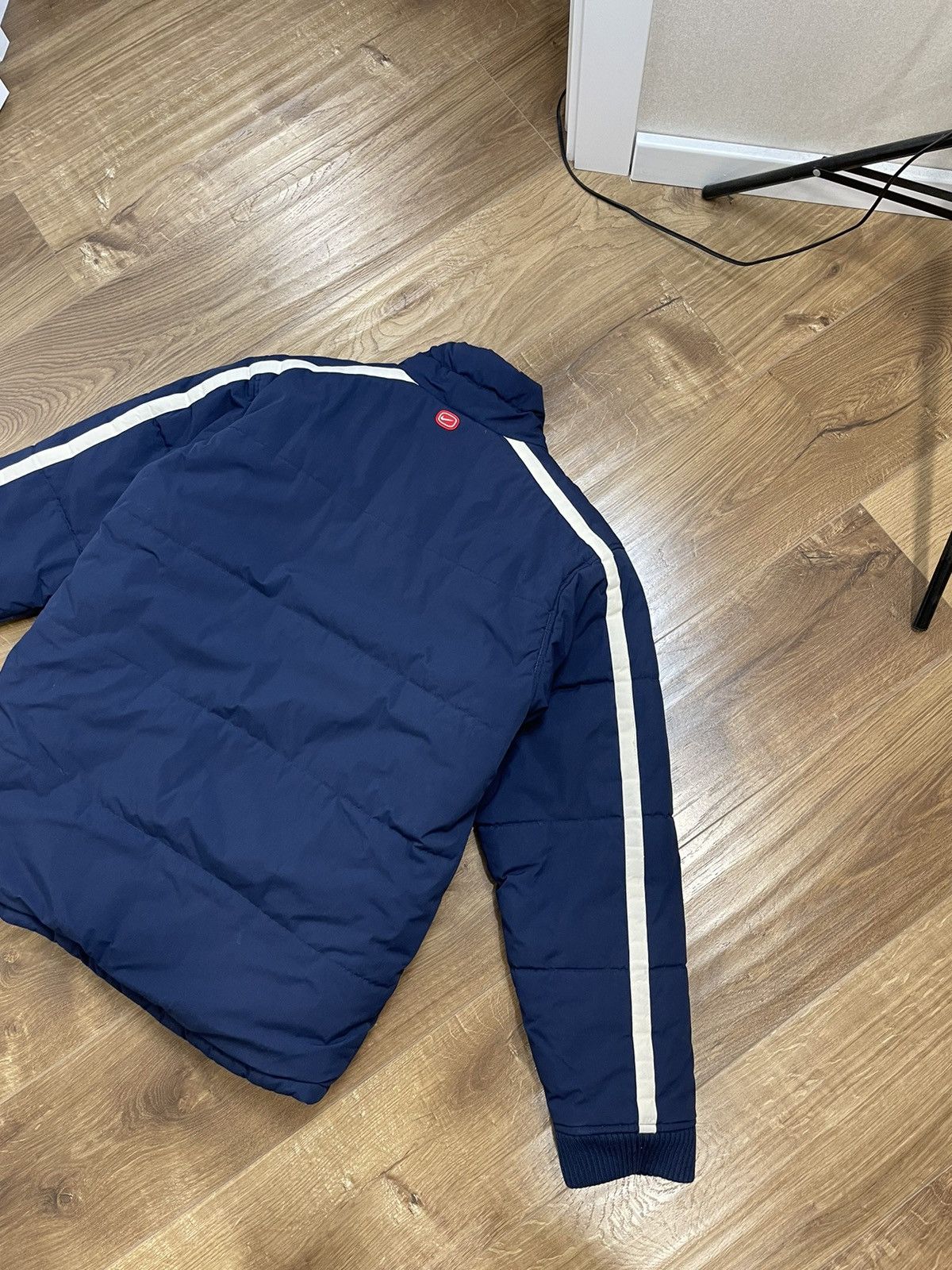 Nike Vintage Nike Y2K Style Athletic 1971 Blue Puffer Jacket Size US M / EU 48-50 / 2 - 24 Thumbnail