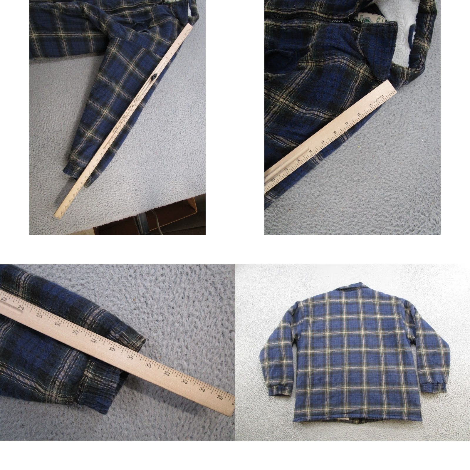 Vintage VINTAGE Northwest Territory Plaid Flannel Jacket Mens L Full Zip Hooded Insulated Lined Shacket Size US L / EU 52-54 / 3 - 8 Thumbnail