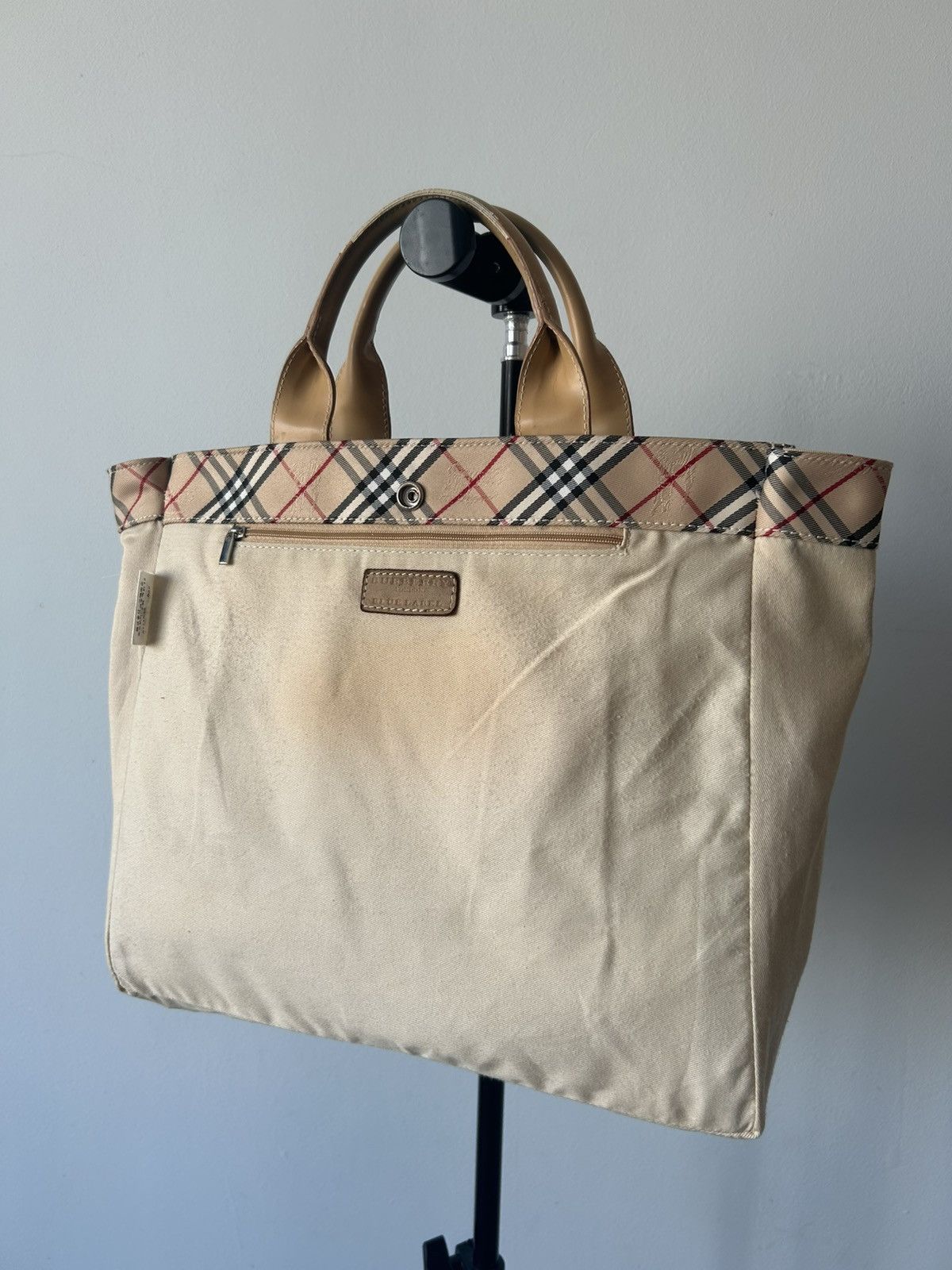 Burberry Vintage tote bag blue label Burberry Size ONE SIZE - 25 Thumbnail