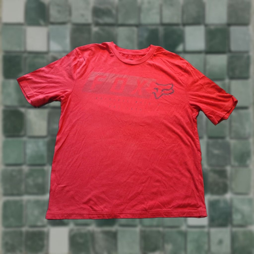 Fox Racing Fox Racing Women's T-Shirt Small S Red Moto Short Sleeve Graphic Logo Size S / US 4 / IT 40 - 1 Thumbnail