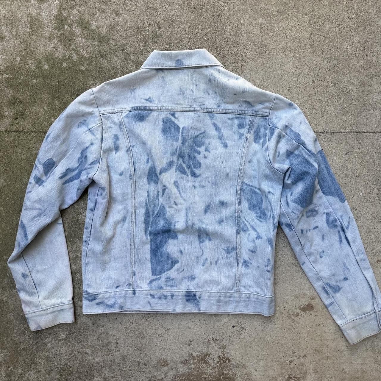 JCPenney vintage jcpenney denim jean jacket tie dye acid bleach Size US M / EU 48-50 / 2 - 8 Thumbnail