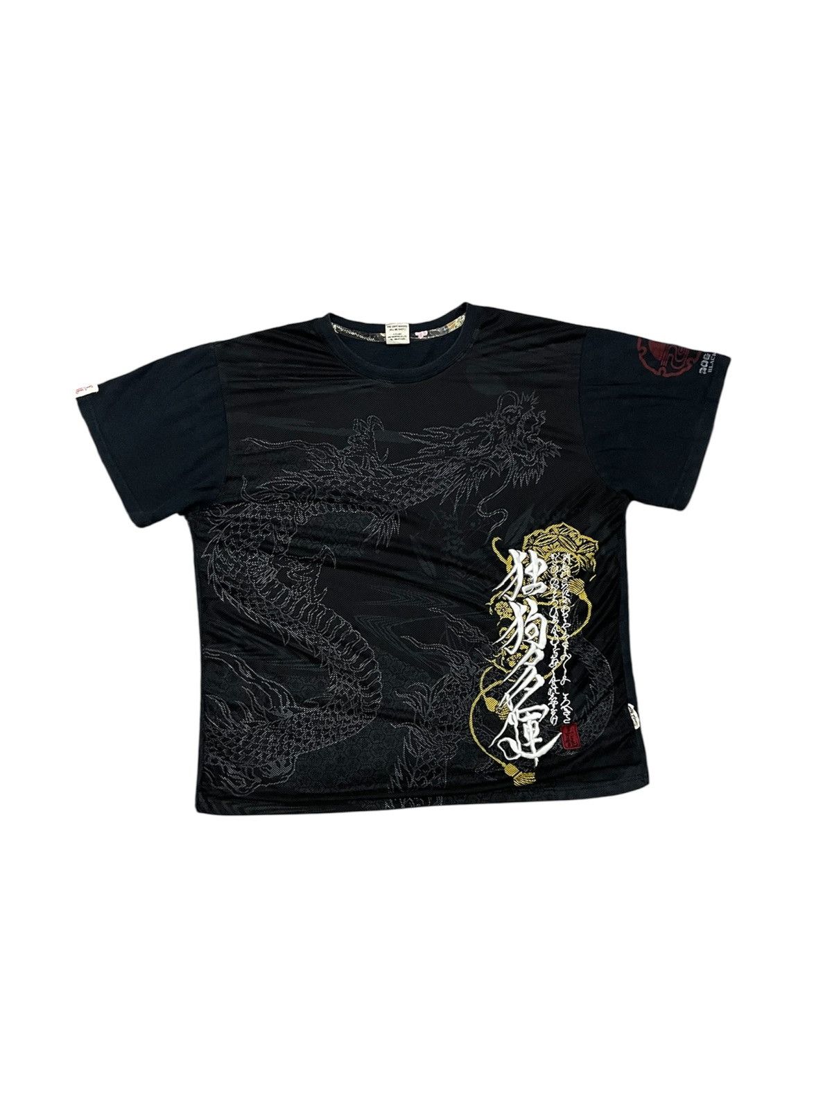 Dogtown 2000s DOGTOWN BLACK DRAGON MESH COTTON TSHIRT Size US XL / EU 56 / 4 - 1 Thumbnail