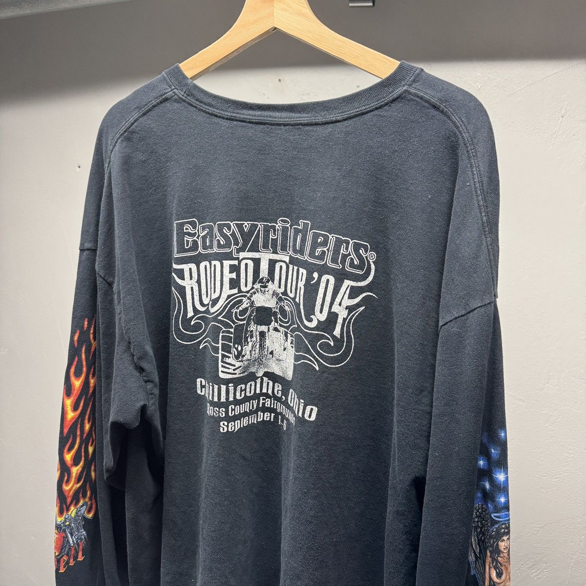Vintage Easyriders Heaven or Hell Flame Shirt ERD Grunge WCC Chrome Size US XXL / EU 58 / 5 - 5 Thumbnail