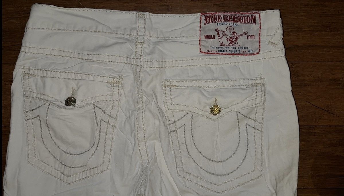 True Religion True Religion Jeans (White) Size US 38 / EU 54 - 3 Thumbnail