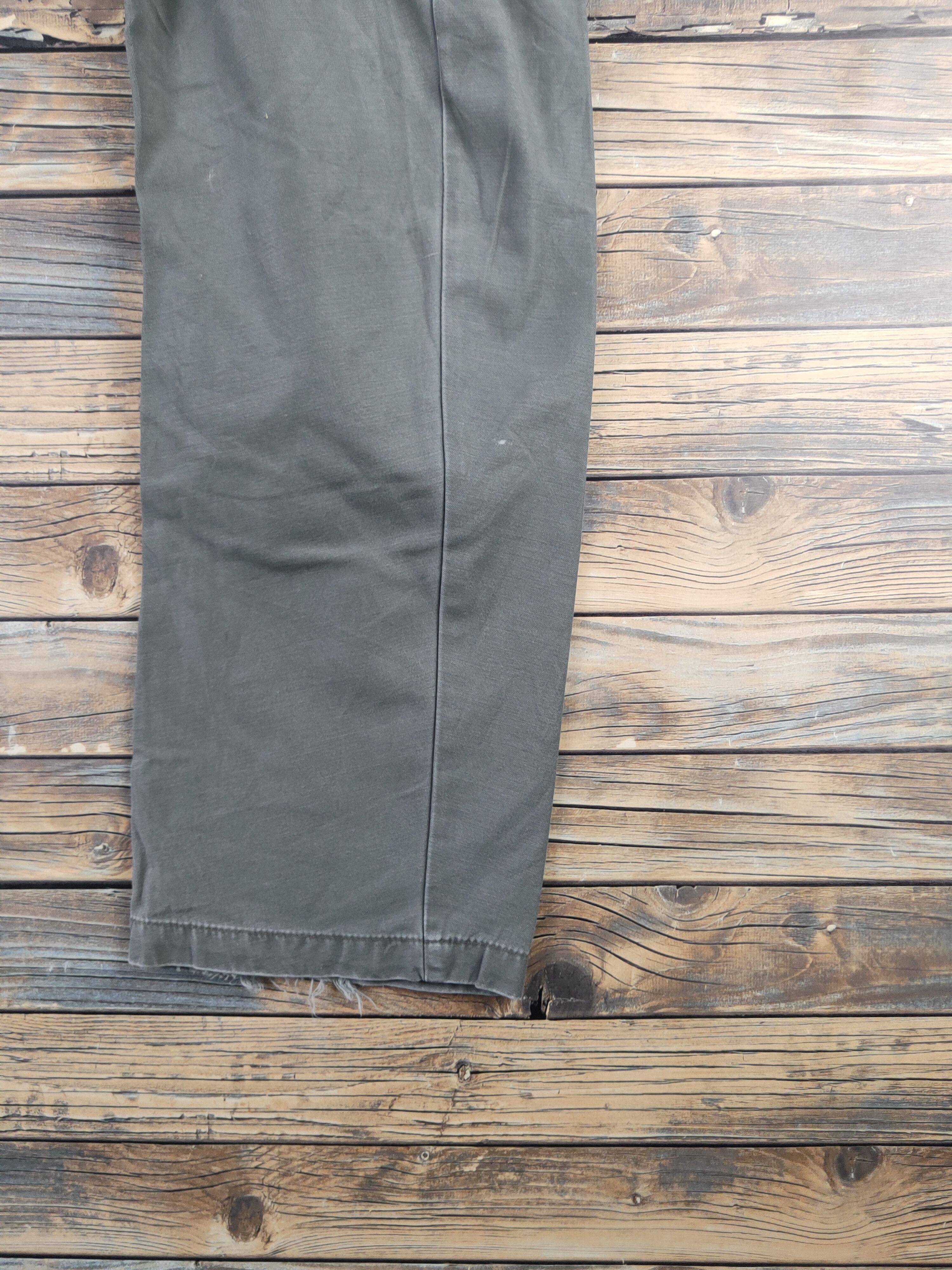 Japanese Brand DL Xebec Army Green Multipocket Cargo Pants #46-292T Size US 32 / EU 48 - 6 Thumbnail
