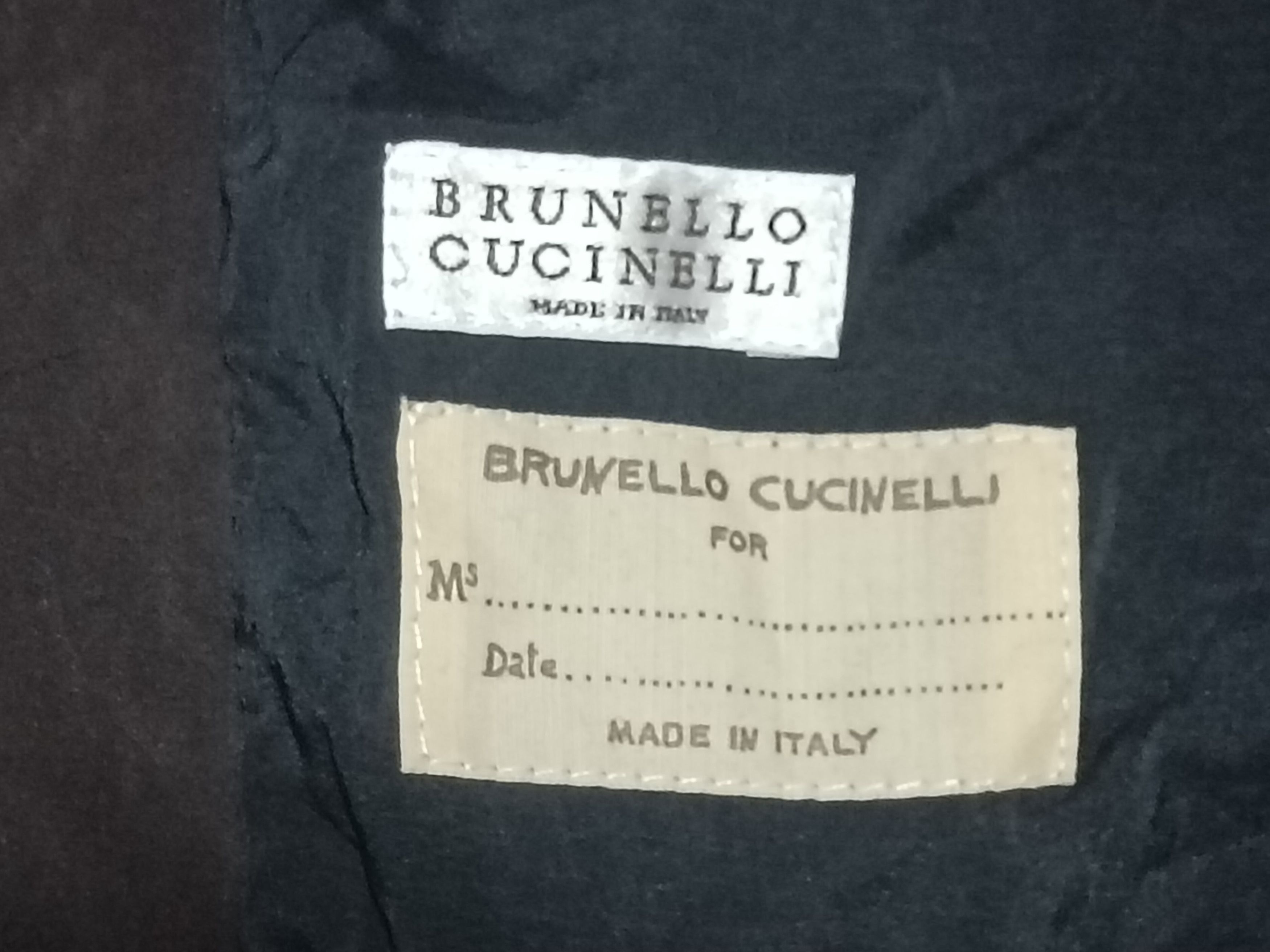 Brunello Cucinelli BRUNELLO CUCINELLI LONG JACKET Size S / US 4 / IT 40 - 3 Thumbnail