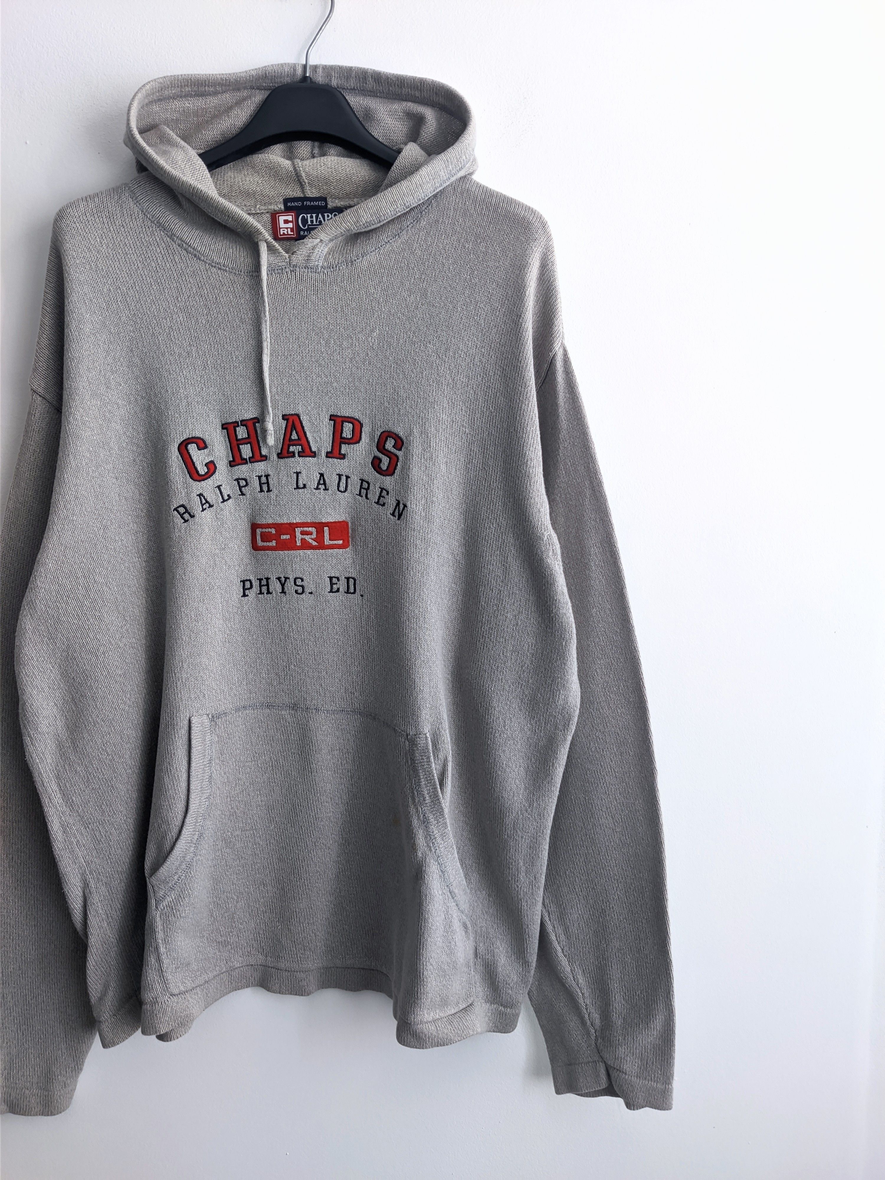 Polo Ralph Lauren Vintage Ralph Lauren hoodie knit big logo y2k Size US L / EU 52-54 / 3 - 4 Thumbnail