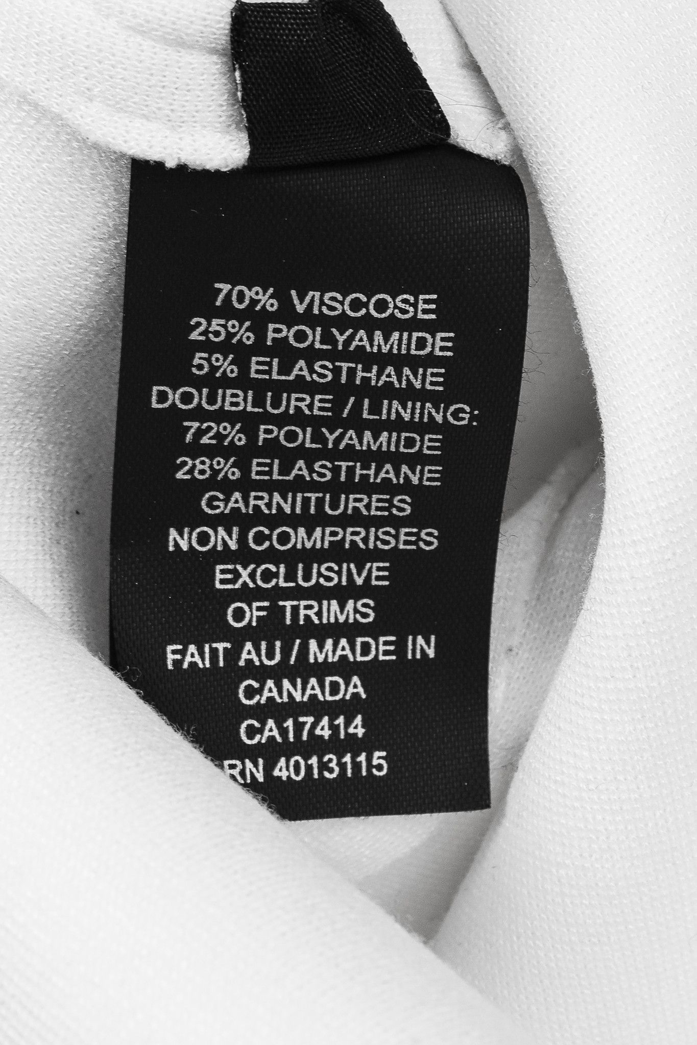 Marie Saint Pierre Marie Saint Pierre White & Black Ponte Two-Tone Blazer Size M / US 6-8 / IT 42-44 - 9 Thumbnail