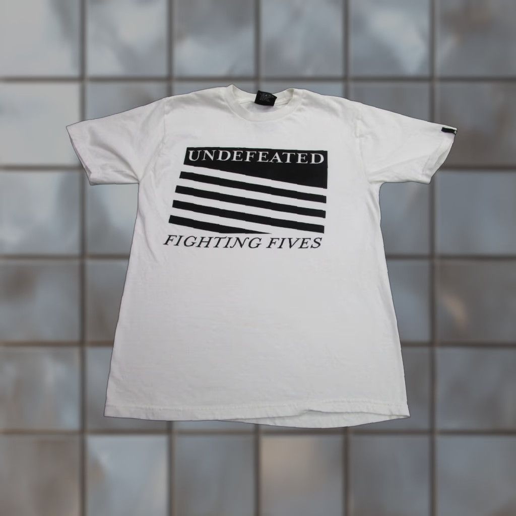 Undefeated VINTAGE Undefeated Shirt Mens Small White USA 90s T-Shirt Crew Neck Short Sleeve Sportswear Mens Size US S / EU 44-46 / 1 - 1 Thumbnail