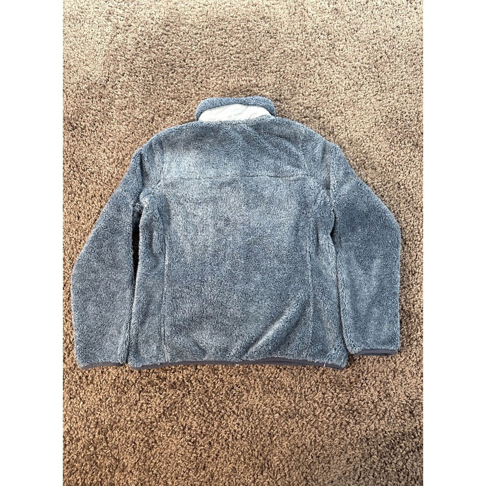 Vintage VINTAGE LL Bean Fleece Jacket Womens S Blue Snap Full Zip 90s Outdoor Sherpa Deep Pile Wooly? Size S / US 4 / IT 40 - 5 Thumbnail