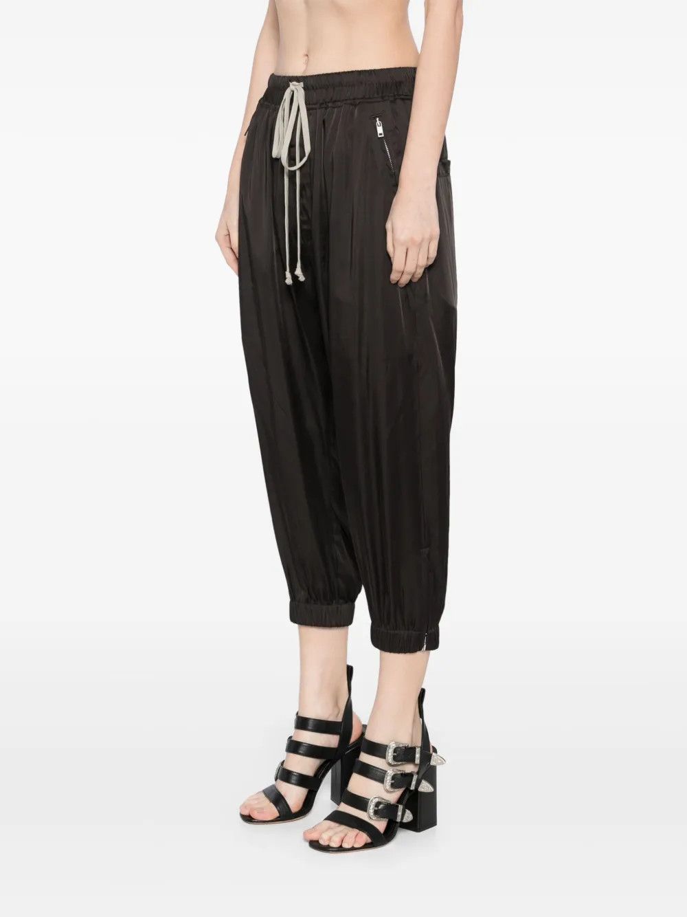 Rick Owens o1y0126 Jogger in Black Size 28" / US 6 / IT 42 - 3 Thumbnail