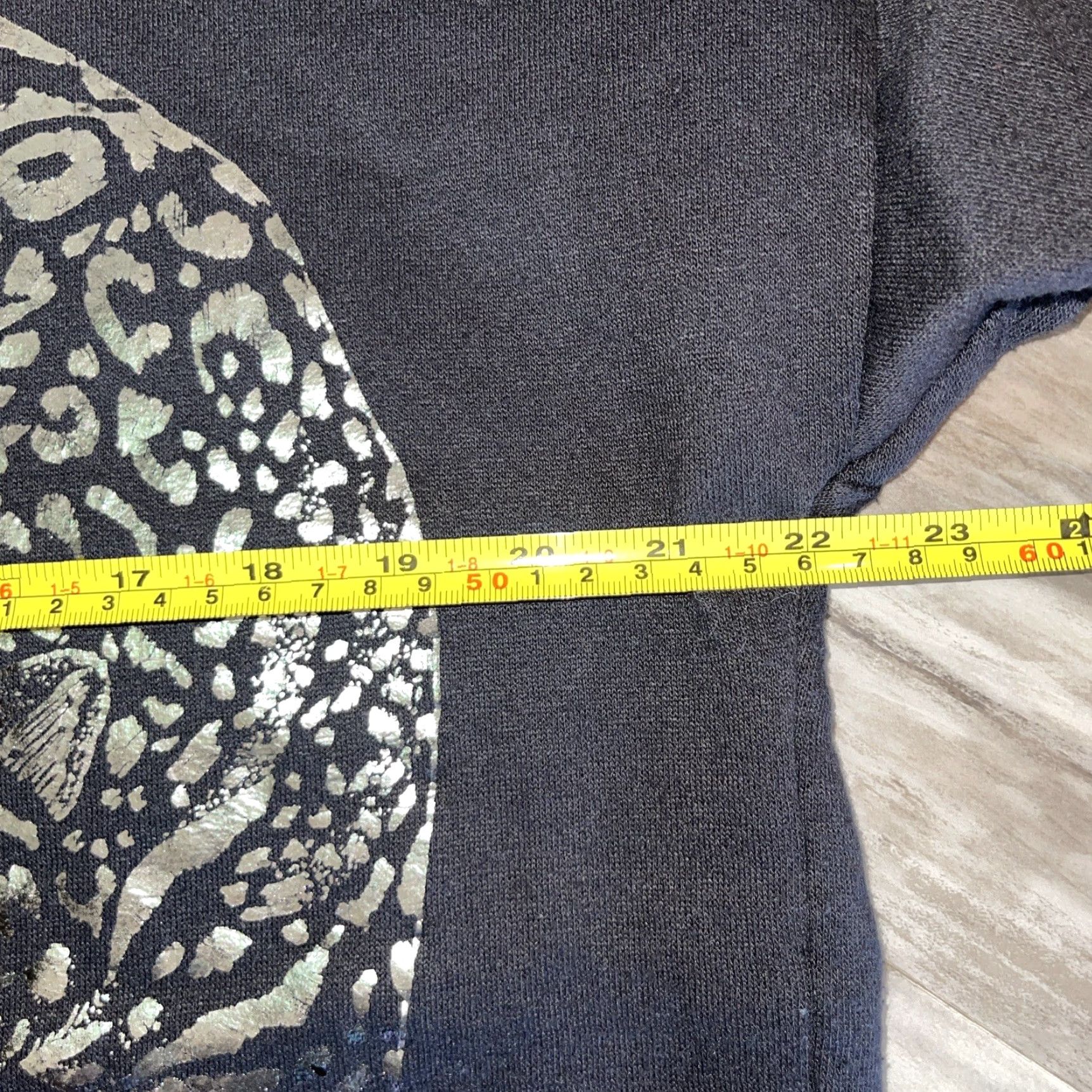 Vintage VINTAGE Sweatshirt Unbranded M Short Sleeve Black Size M / US 6-8 / IT 42-44 - 5 Thumbnail