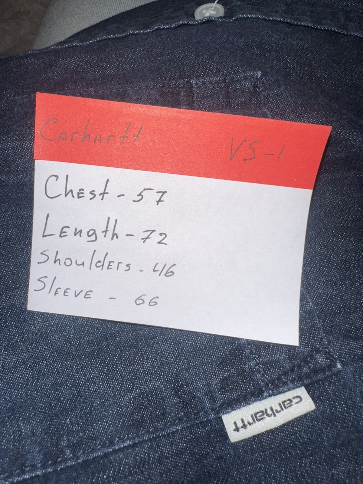 Carhartt Carhartt Streetwear Jeans Denim Shirt Size US L / EU 52-54 / 3 - 8 Thumbnail