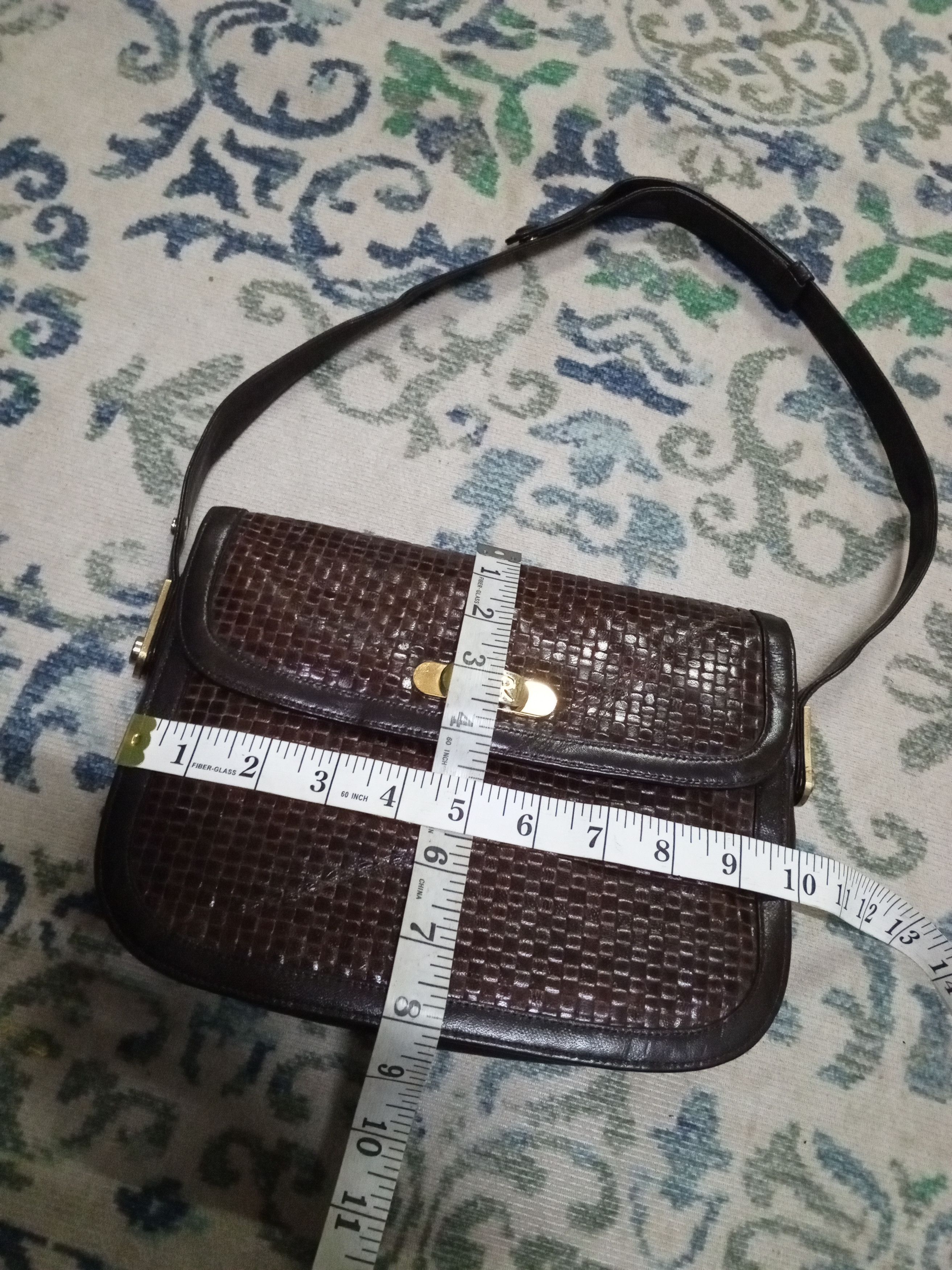 Oscar De La Renta Vintage Japan brand 🔥Oscar De La Renta Leather 🔥 Size ONE SIZE - 11 Thumbnail