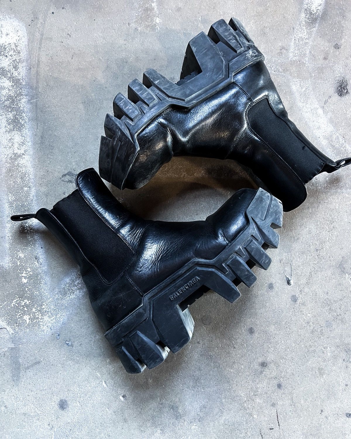 Balenciaga BULLDOZER PULL ON BOOTS Size US 8 / EU 41 - 5 Thumbnail