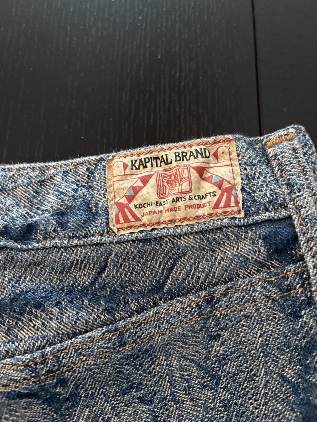 Kapital KAPITAL FEATHER JORTS Size US 32 / EU 48 - 3 Thumbnail