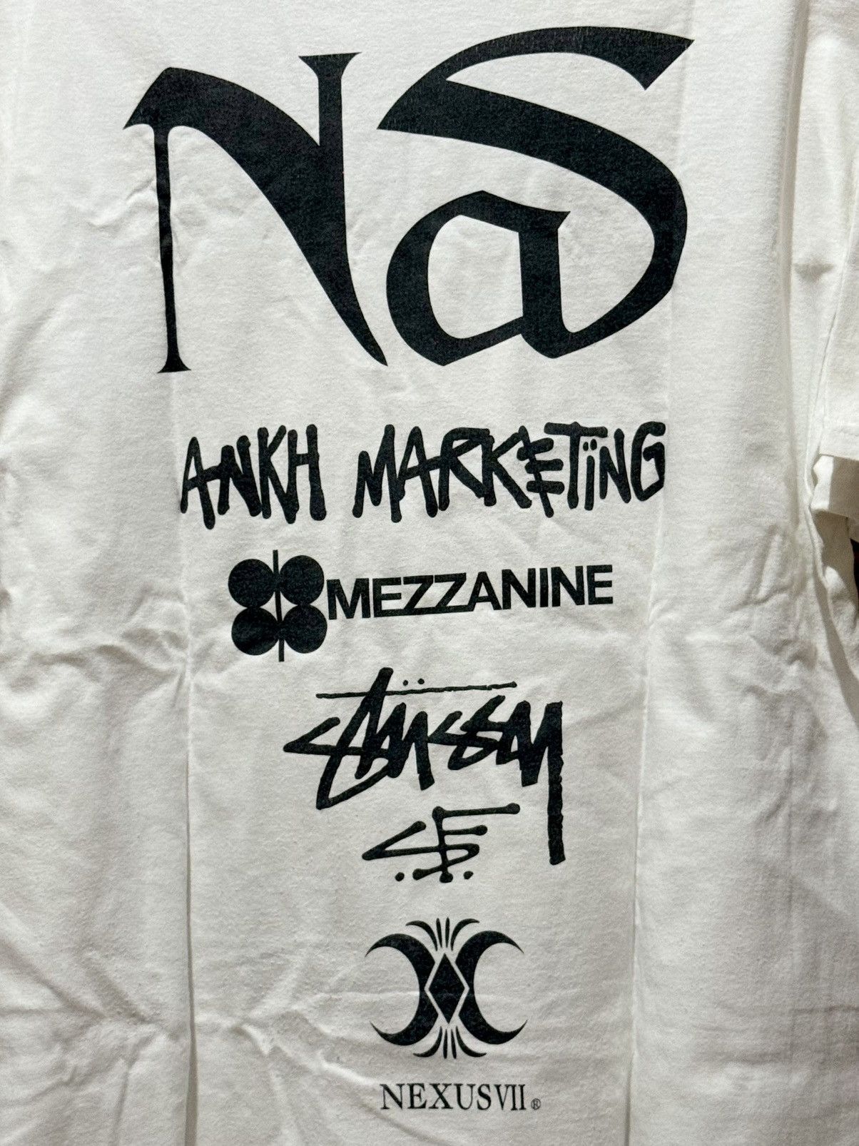 Stussy Stussy SF x Nas Live Tee White Size US L / EU 52-54 / 3 - 4 Thumbnail
