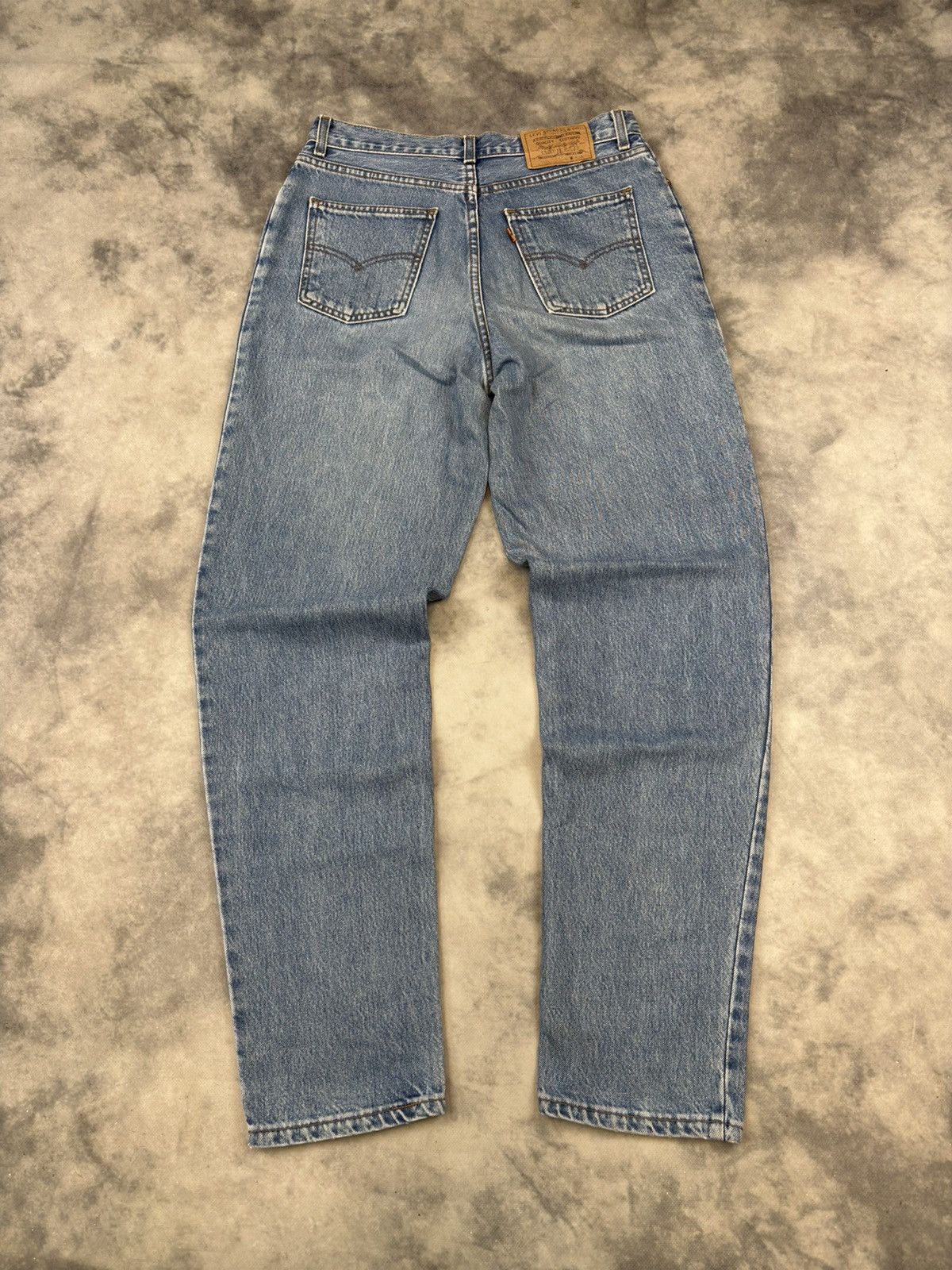 Levi's × Levi's Vintage Clothing × Vintage Levi’s 726 loose fit orange tab jeans 90s essentials Size US 33 - 1 Thumbnail