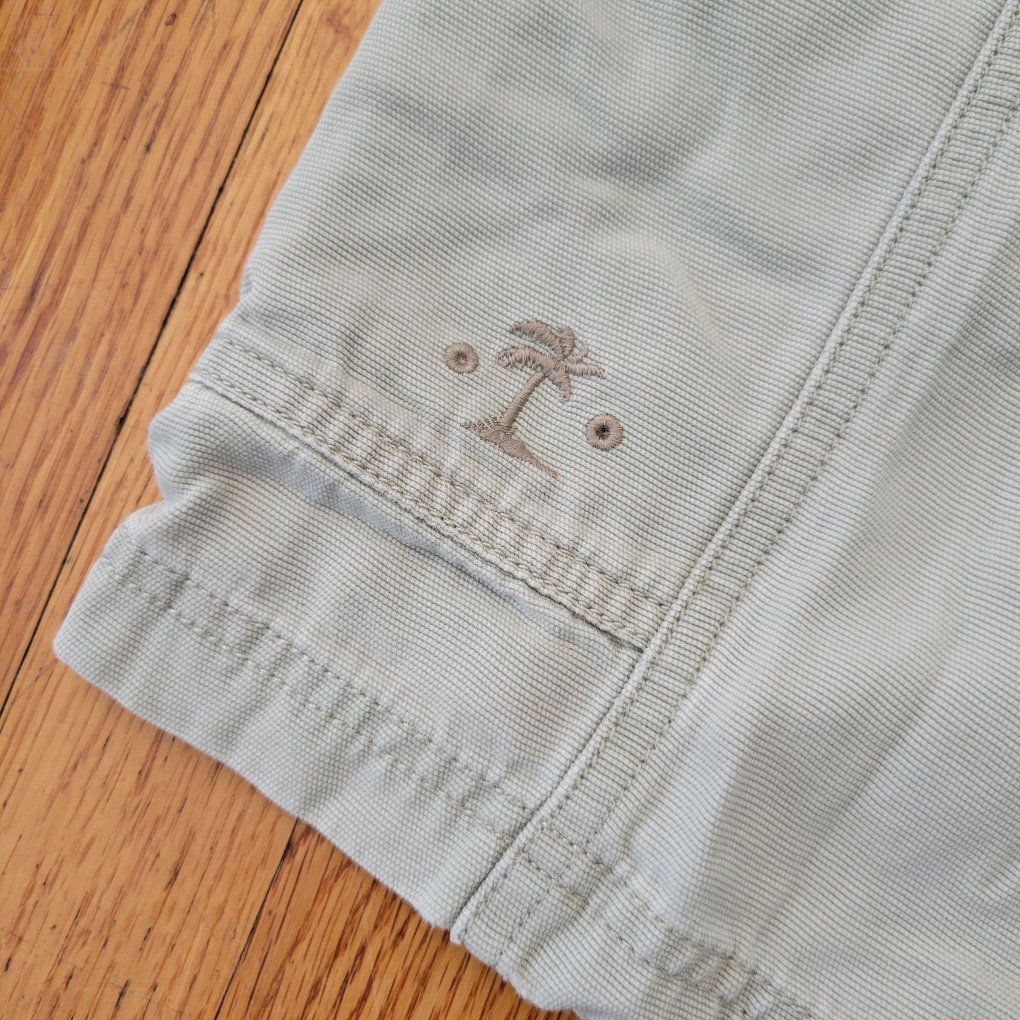 Tommy Bahama Tommy Bahama Cargo Shorts 38 Cream Lightweight Summer Beach Size US 38 / EU 54 - 3 Thumbnail