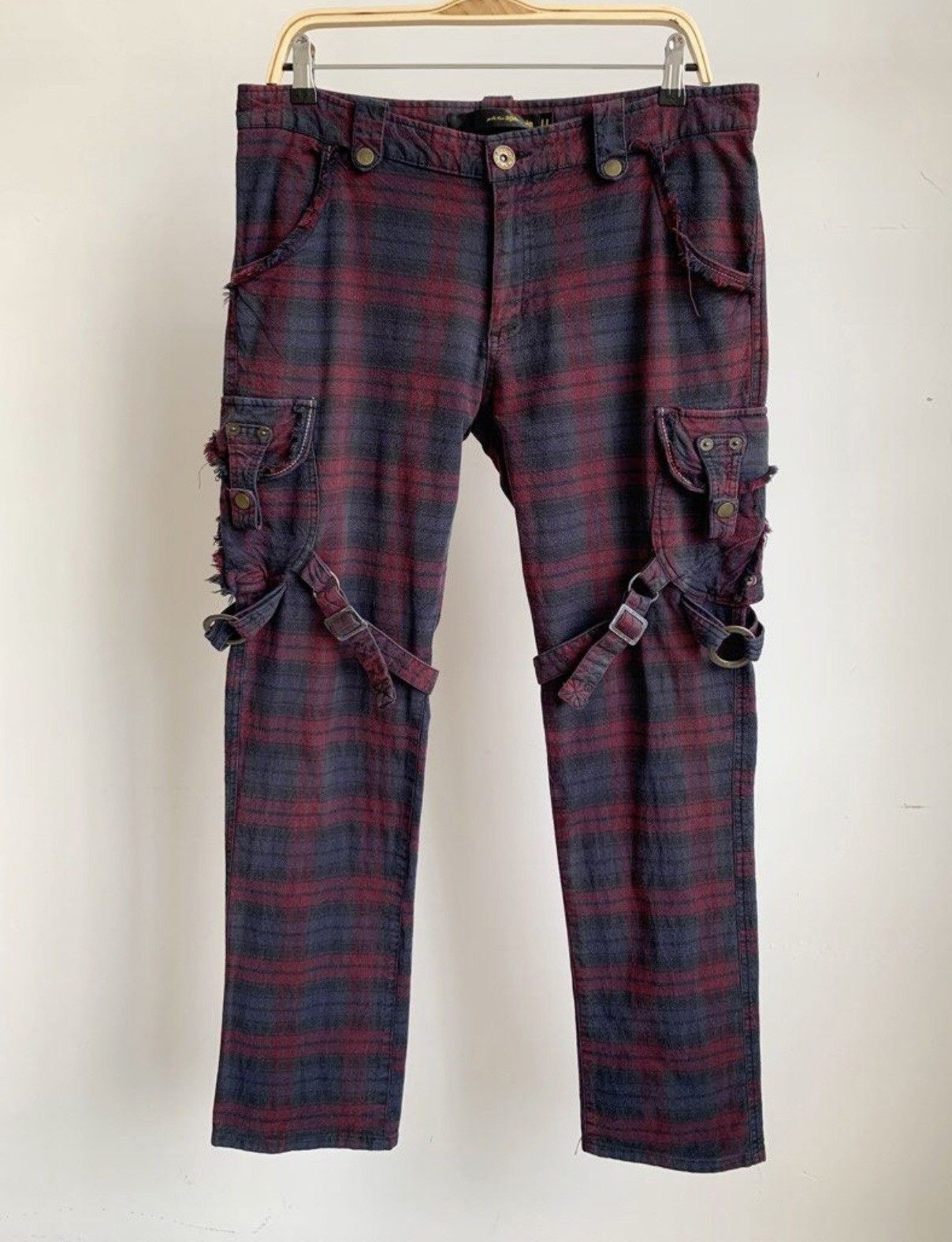 Seditionaries × Vintage 🔥🔥🔥 VTG APESTEIN Seditionaries punk bondage/Cargo Size US 35 - 1 Thumbnail