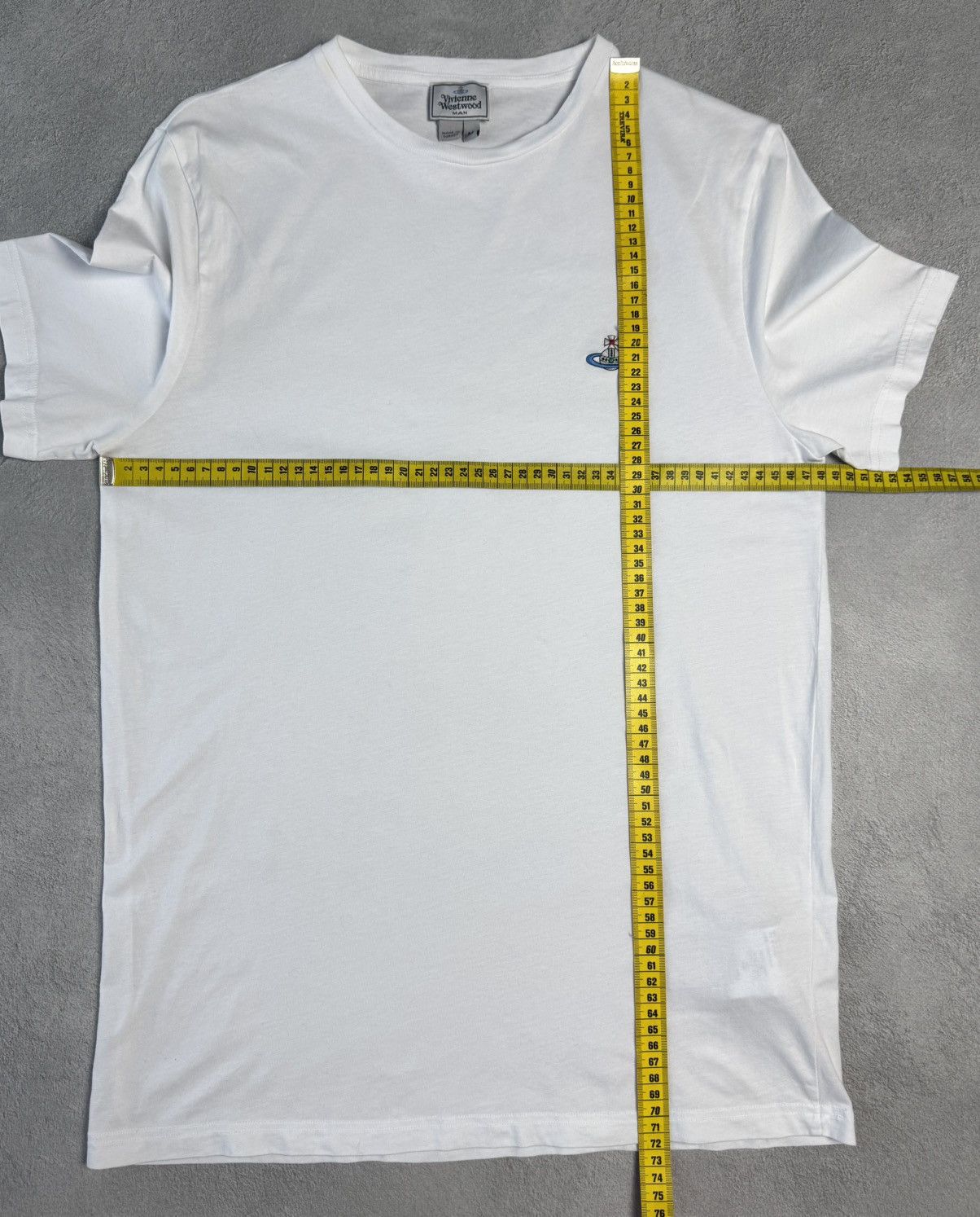 Vintage Vivienne Westwood Small Logo Short Sleeve T-Shirt White Size US M / EU 48-50 / 2 - 11 Thumbnail