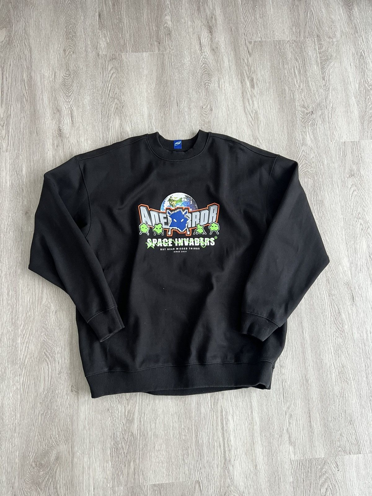Ader Error ADER Error Crewneck/Sweater Black Space Invaders SS20 Size US M / EU 48-50 / 2 - 1 Thumbnail