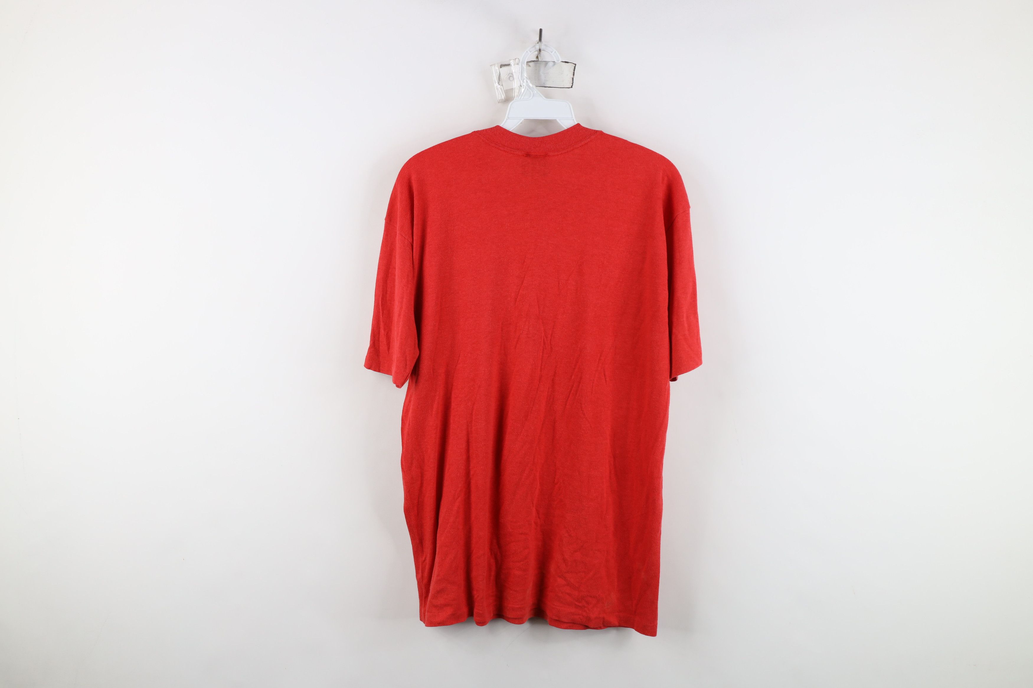 Vintage Vintage 70s 80s Hersheys Twizzlers Licorice T-Shirt Red USA Size XL / US 12-14 / IT 48-50 - 12 Thumbnail