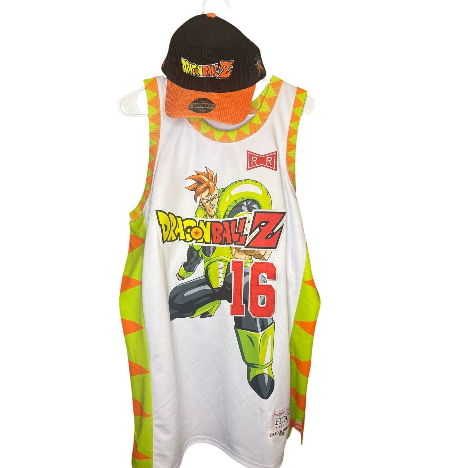 Other NWT SZ XXL - Dragon Ball-Z Basketball Jersey & SnapBack hat Size US L / EU 52-54 / 3 - 1 Thumbnail