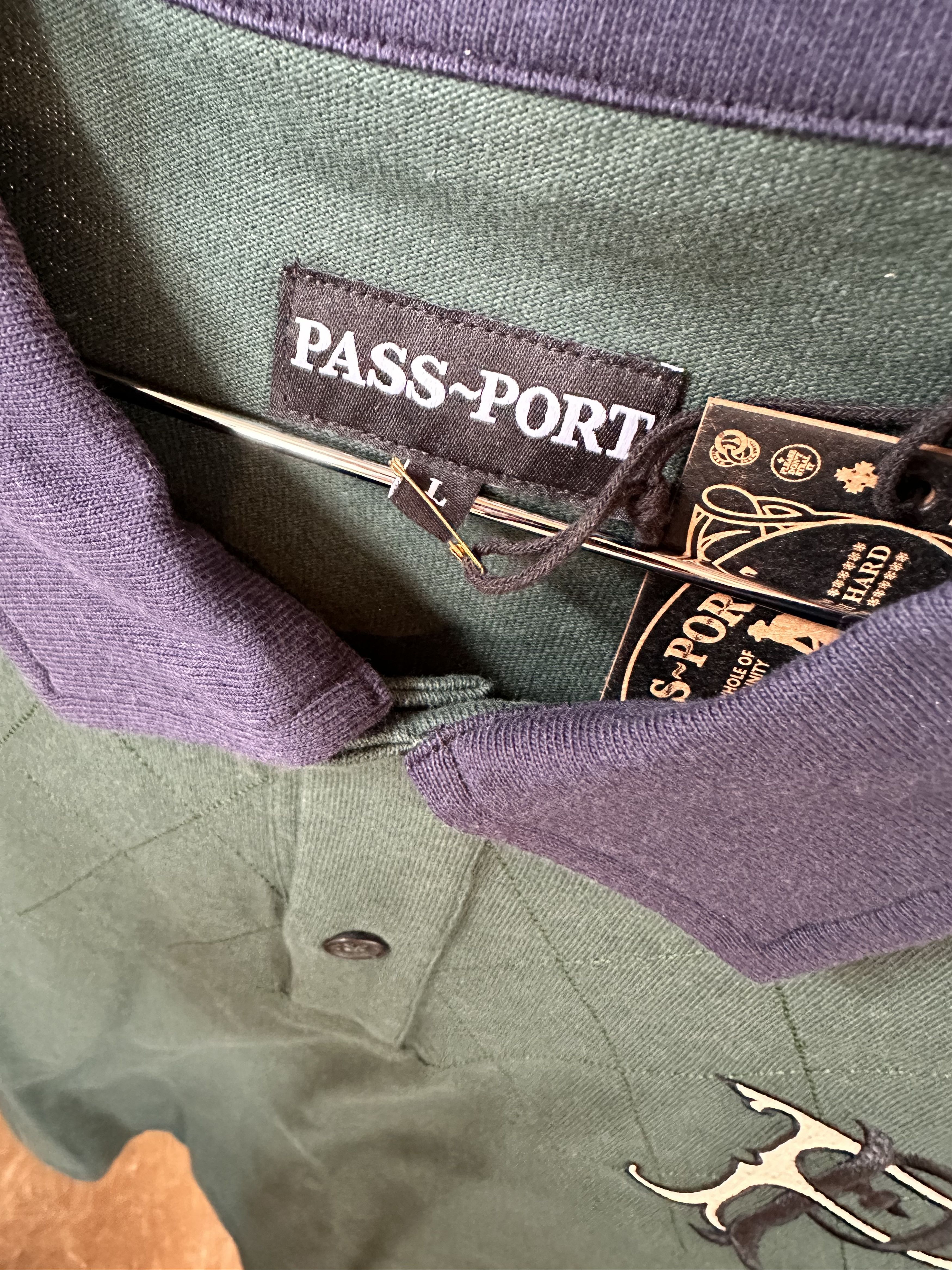 Passport PASS~PORT Monogram Shirt size Large Size US L / EU 52-54 / 3 - 3 Thumbnail