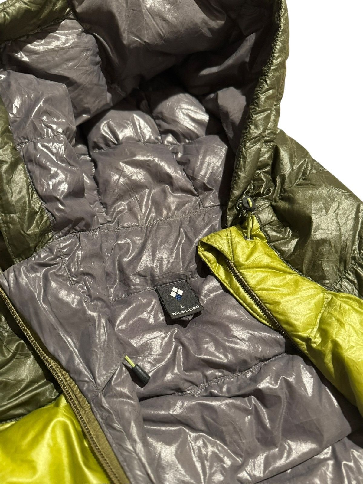 Montbell Montbell two tone puffer jacket Size US L / EU 52-54 / 3 - 4 Thumbnail