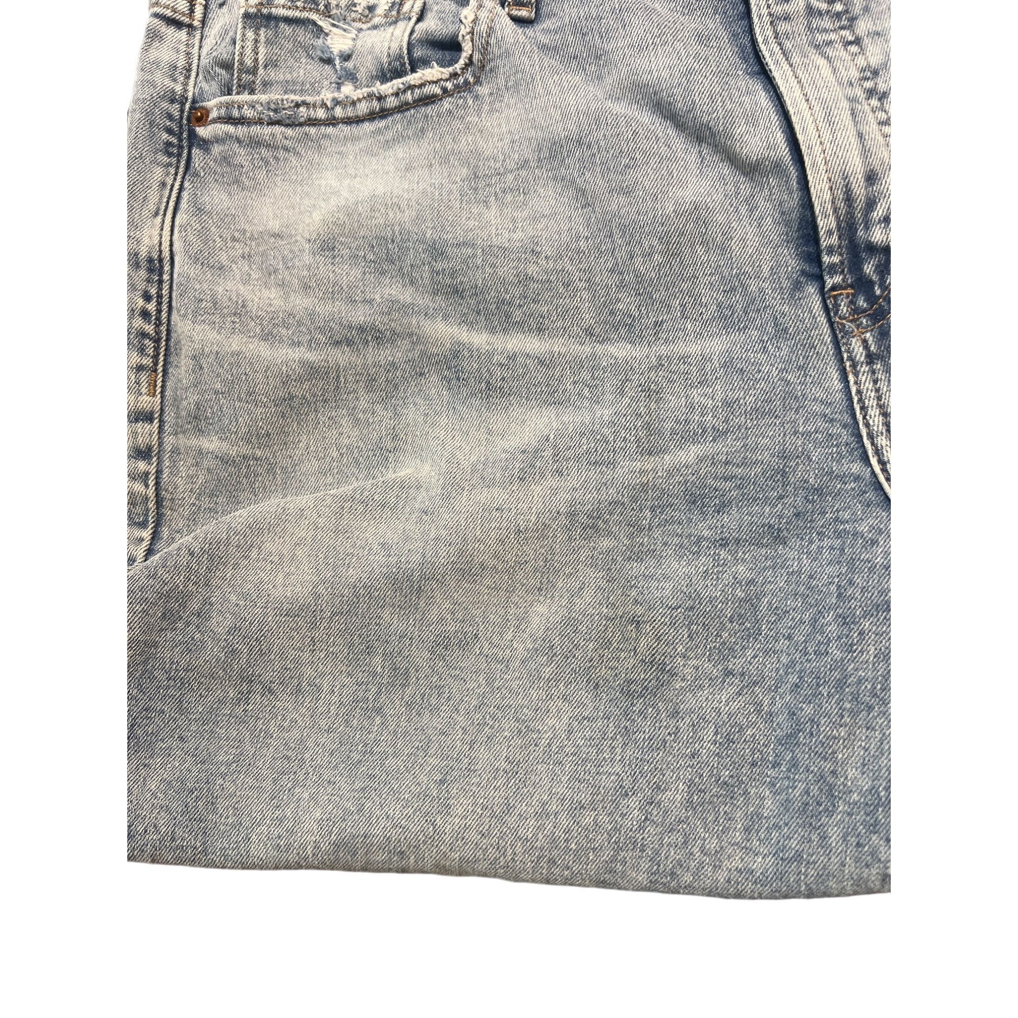Old Navy Old Navy O.G. Straight High-Rise Blue Denim Jeans Secret Sli Size 38" / US 16 / IT 52 - 3 Thumbnail