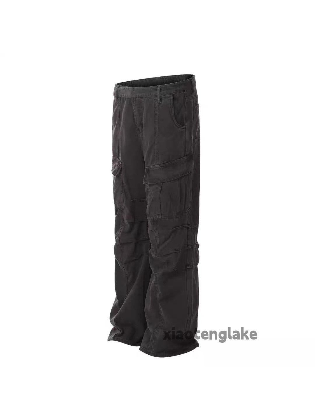 Designer × Vintage washed faded utility skate hiphop grunge cargo pants Size US 34 / EU 50 - 6 Thumbnail