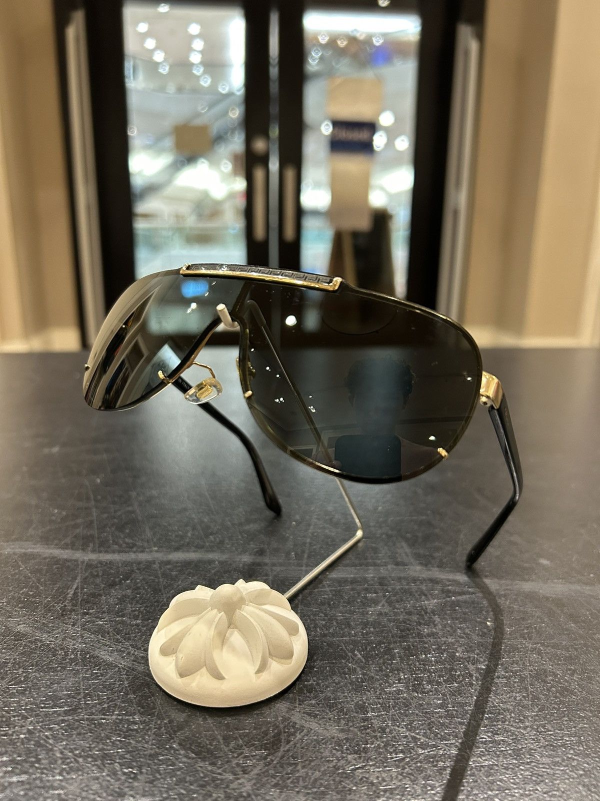 Versace Versace Aviator Sunglasses Size ONE SIZE - 1 Thumbnail