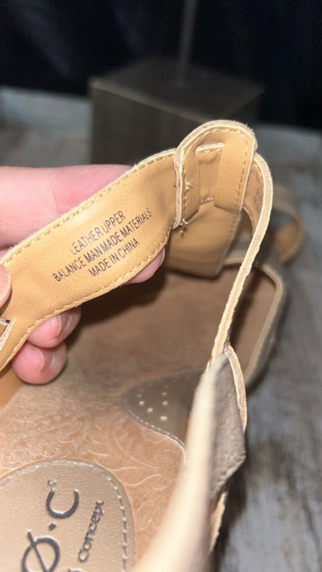 Other Women's B.O.C. Born Concept Gold Cork Wedge Sandals Size 9.5 Size US 9 / IT 39 - 4 Thumbnail