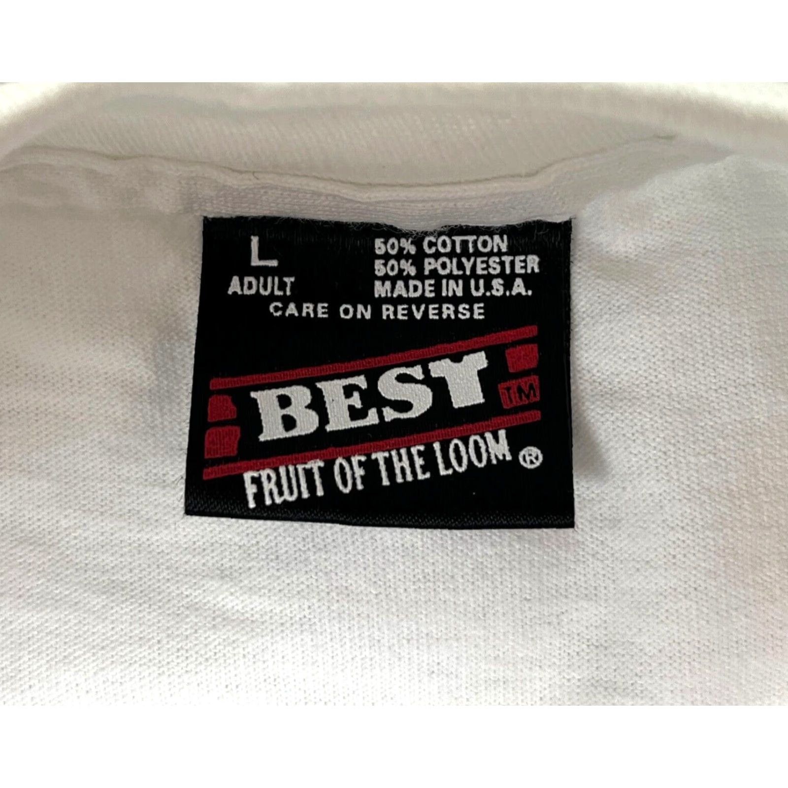 Fruit Of The Loom VINTAGE Grateful Dead T-Shirt Unisex Adults Cotton Poly Blend White XS? (value not provided) Size US L / EU 52-54 / 3 - 5 Thumbnail