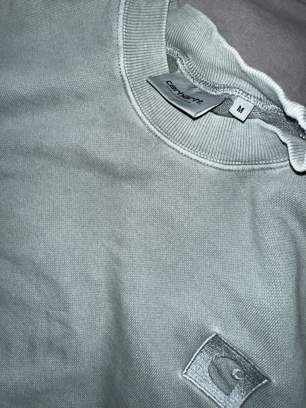 Carhartt Wip Light green carhartt wip sweatshirt Size US M / EU 48-50 / 2 - 2 Thumbnail