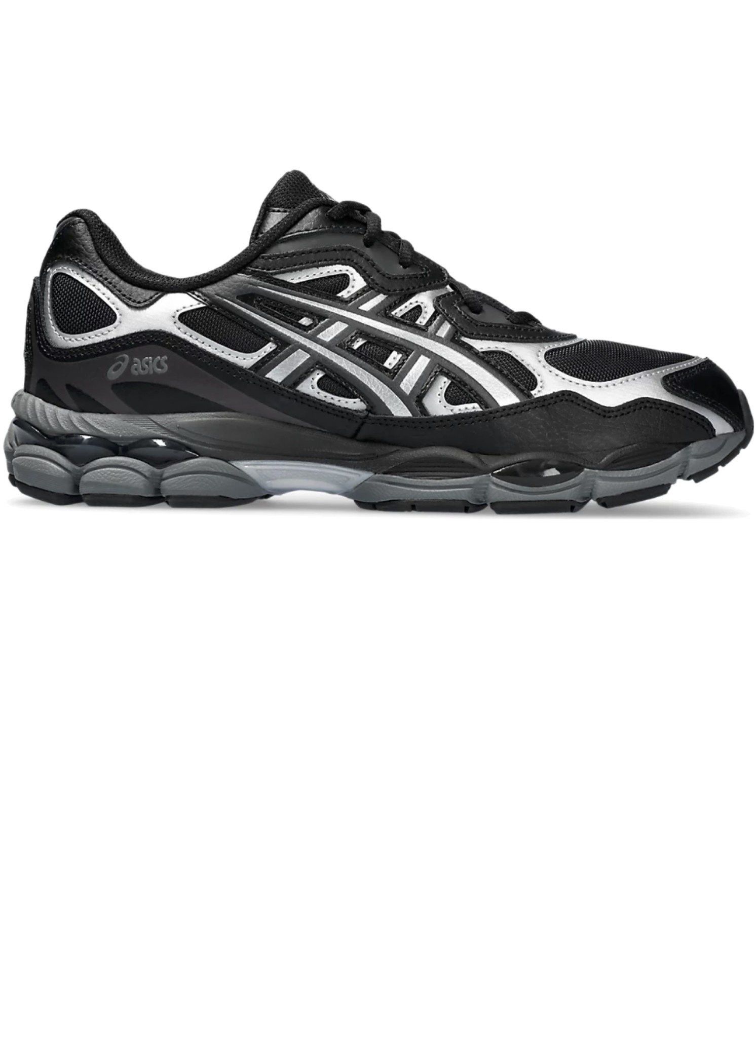 image of Asics Gel-Nyc Sneakers 'black/graphite Grey' in Black/Silver, Men's (Size 10.5)