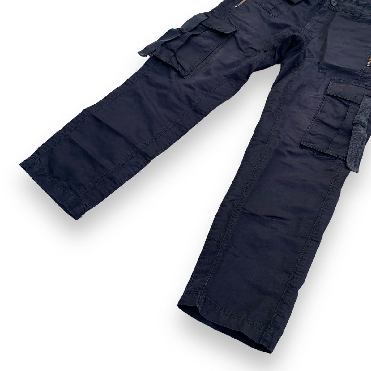 Black Barrett NEIL BARRET BY BLACK BARETT 7 POCKETS UTILITY CARGO PANTS Size US 31 - 4 Thumbnail