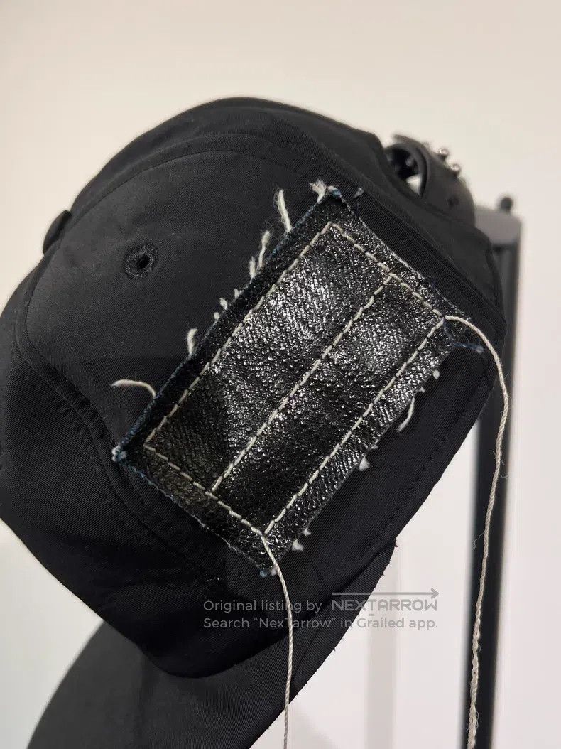 Rick Owens Rick Owens Patchwork Fringe Flat Brimmed Trucker Hat Size ONE SIZE - 4 Thumbnail