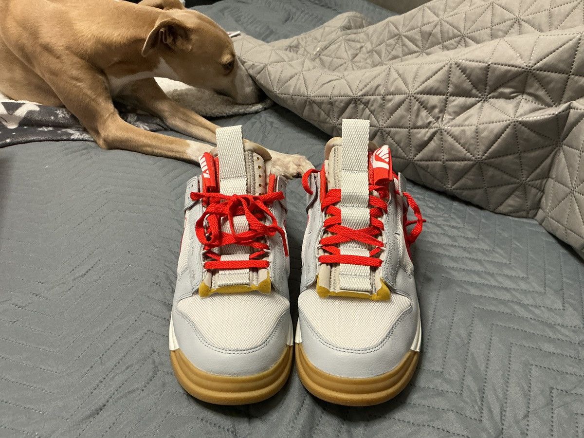 Nike Nike Air Dunk Jumbo - new with box - white/red - size 11.5 Size US 11.5 / EU 44-45 - 20 Thumbnail