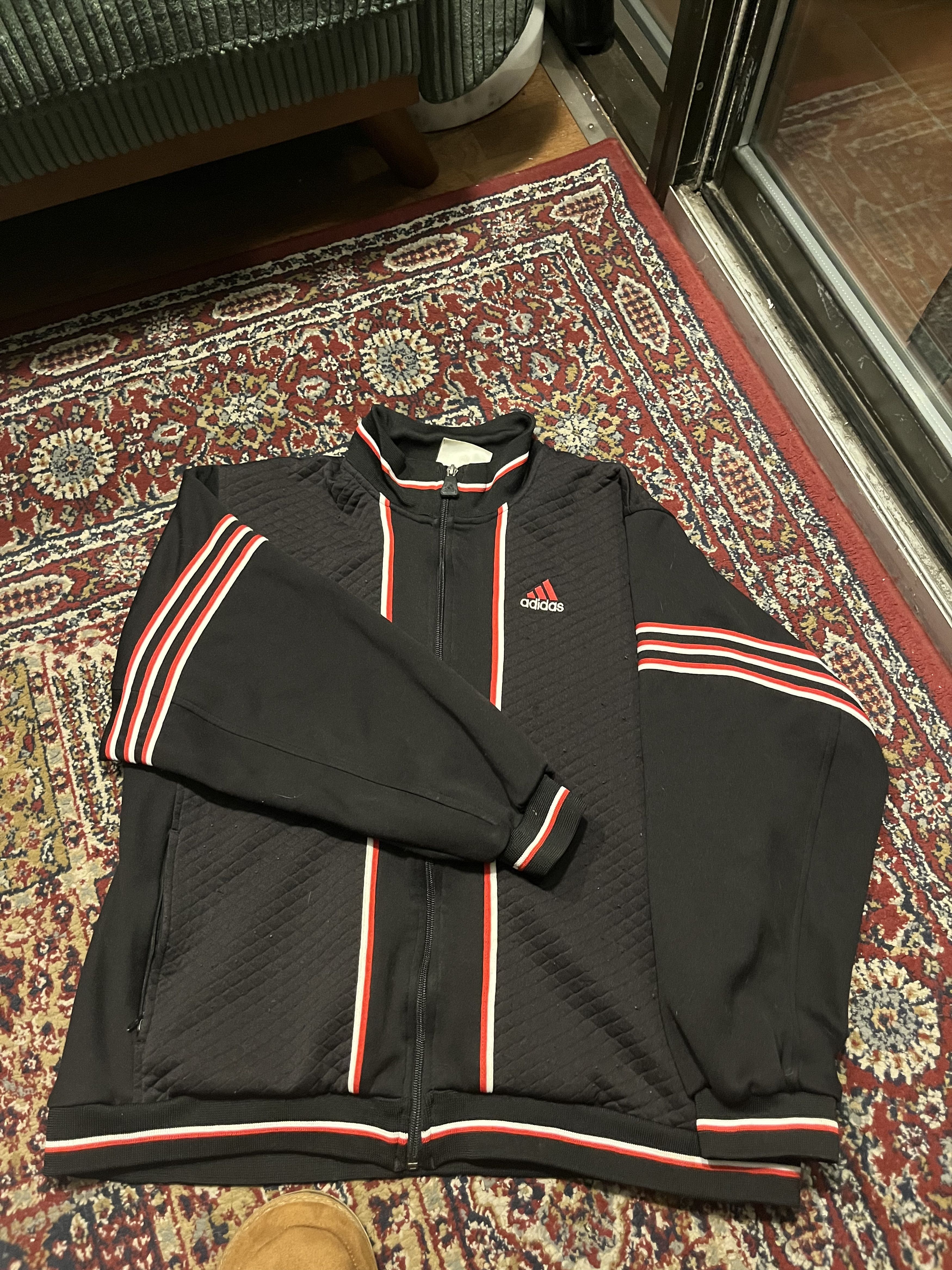 Adidas Vintage Adidas Jacket Size US L / EU 52-54 / 3 - 1 Thumbnail