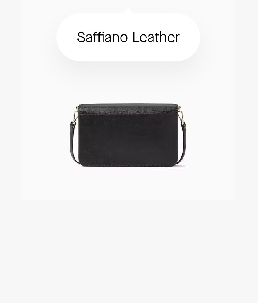 Kate Spade Kate Spade NY Madison Convertible Crossbody (Black) Size ONE SIZE - 7 Thumbnail