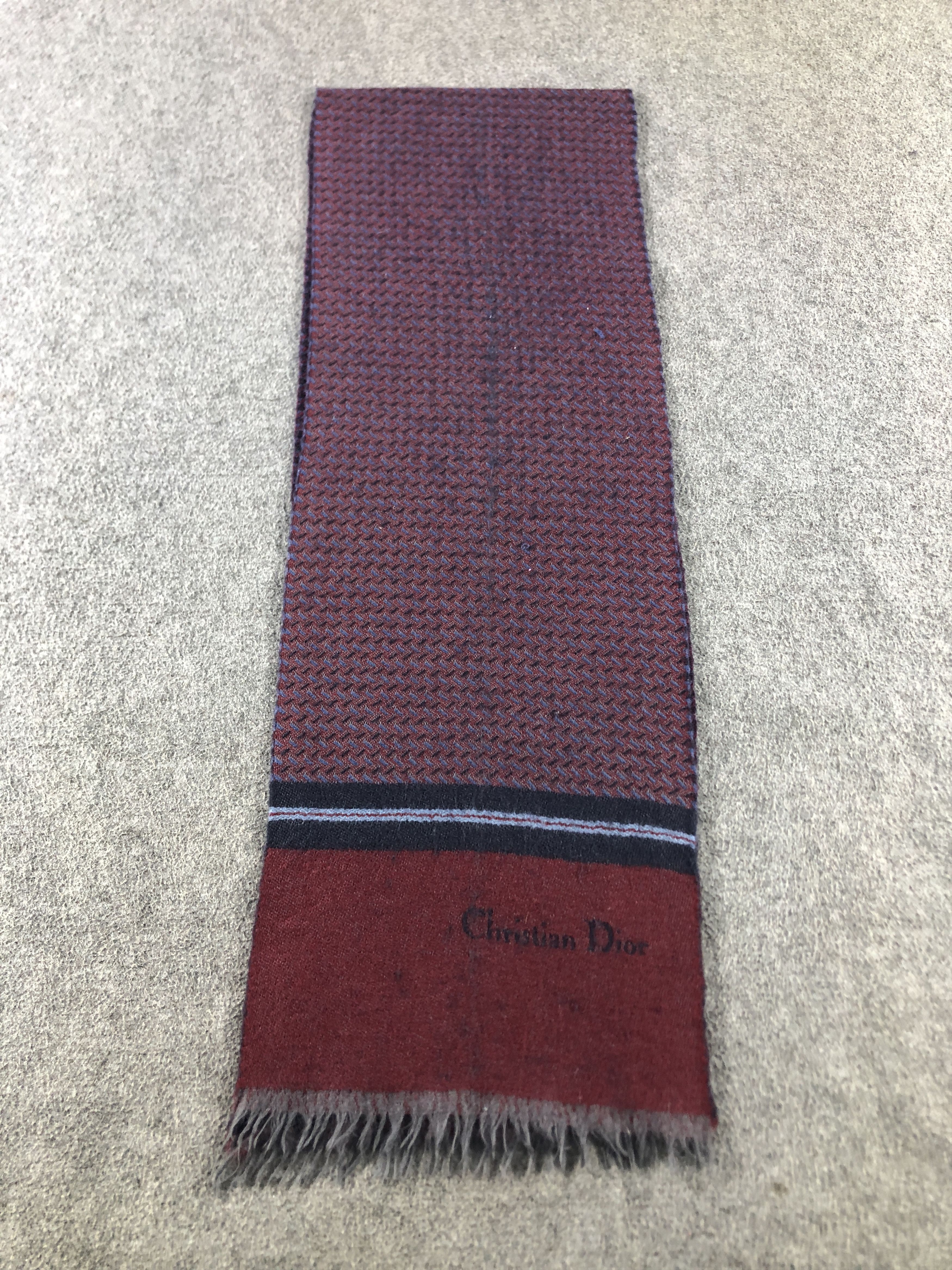 Vintage Christian Dior Scarf / Muffler / Neckwear P880 Size ONE SIZE - 2 Thumbnail