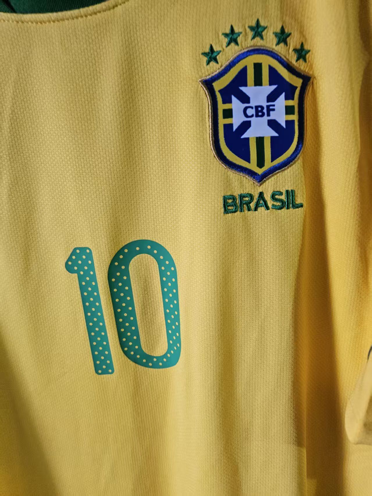 MLB Brazil 2010 #8 Kaka Jersey Home Size US XL / EU 56 / 4 - 3 Thumbnail
