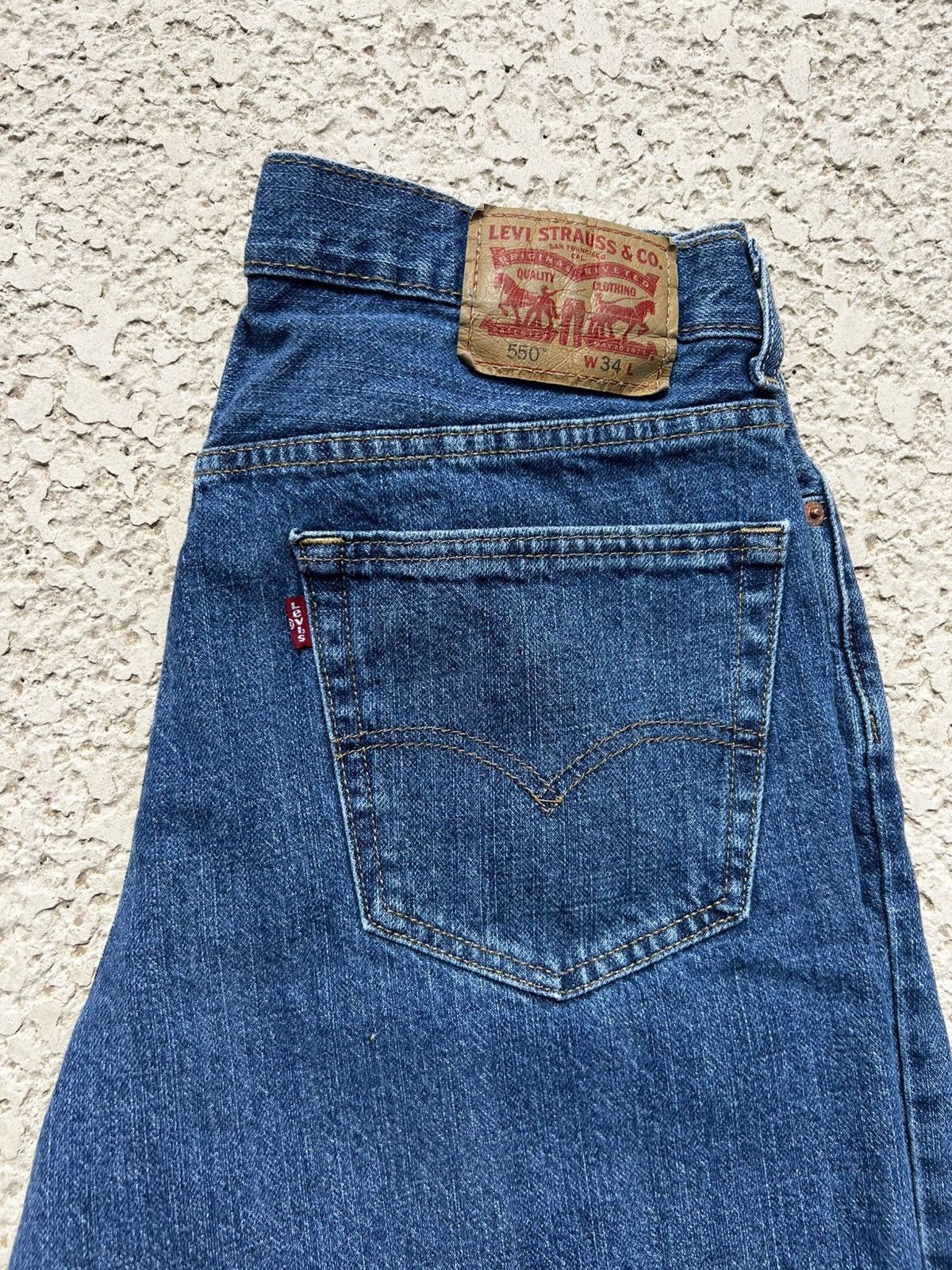 Levi's Levi’s 550 Denim Shorts Size US 34 / EU 50 - 3 Thumbnail