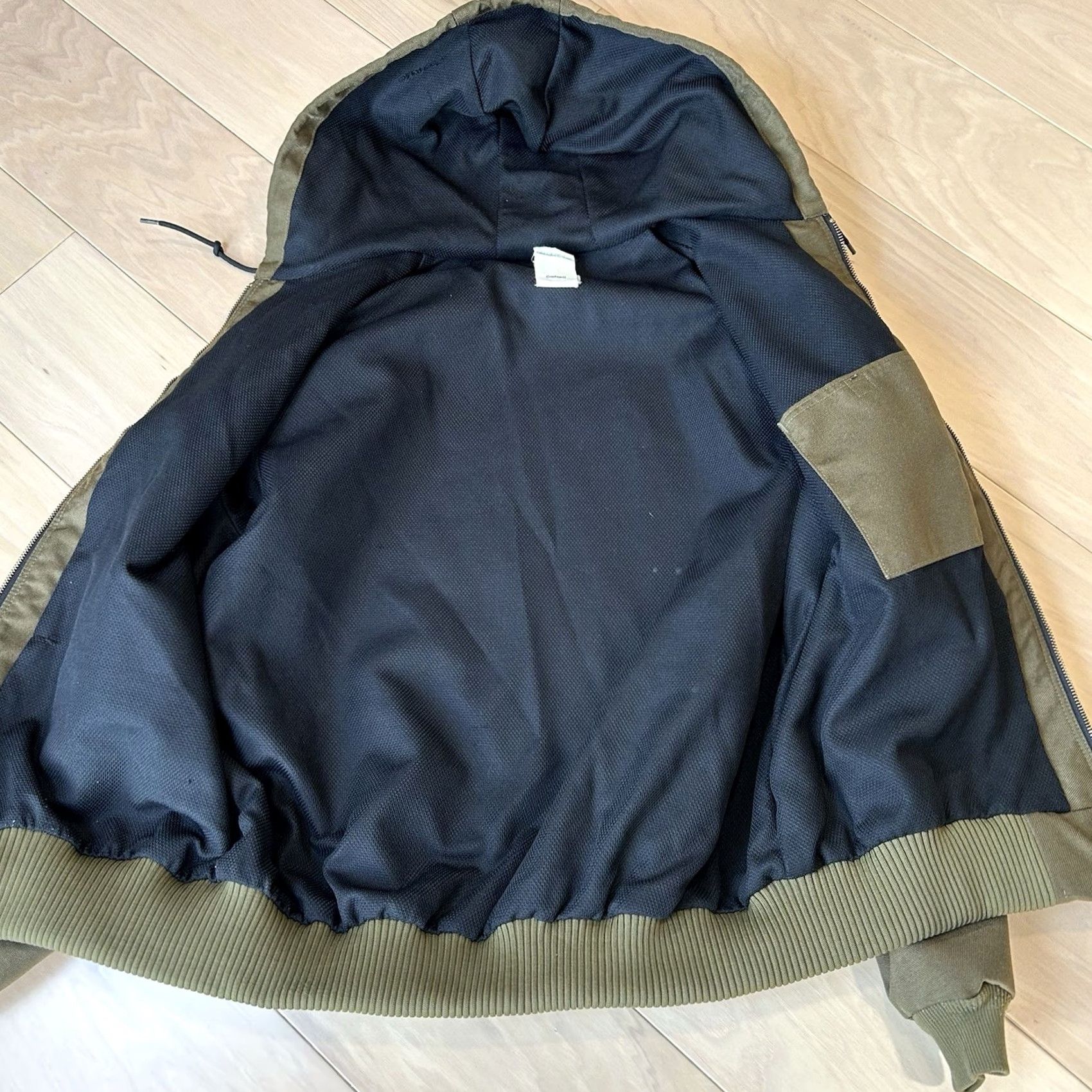 Carhartt VINTAGE Carhartt Extremes Active Jacket Thermal Lined J193-BRK 2007 Men’s XL Brown Nylon Zipper Logo Bomber Workwear Urban Winter Fall Spring Mens Size US XL / EU 56 / 4 - 4 Thumbnail