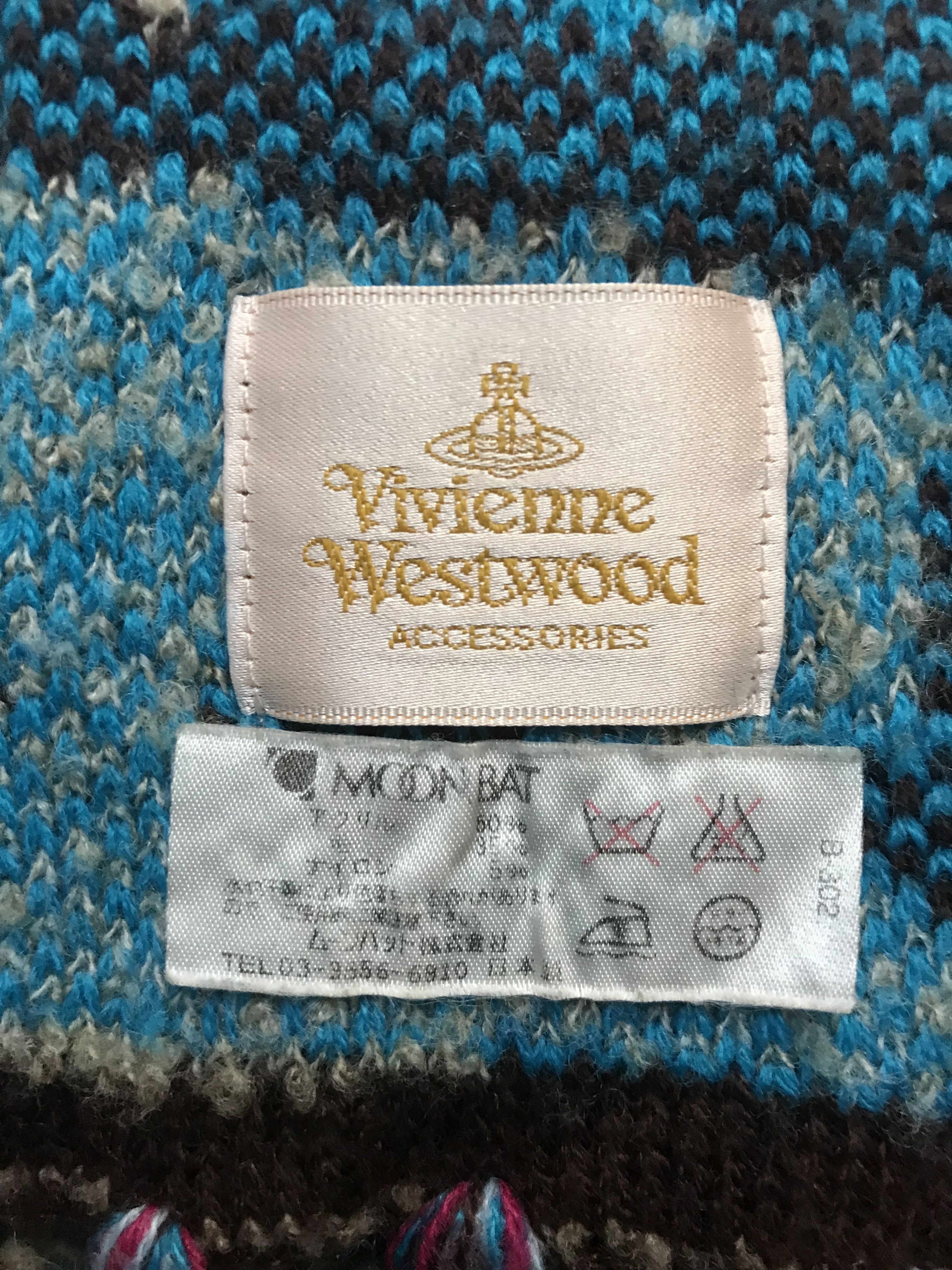 Vivienne Westwood Vivienne Westwood wool Scarf Size ONE SIZE - 3 Thumbnail