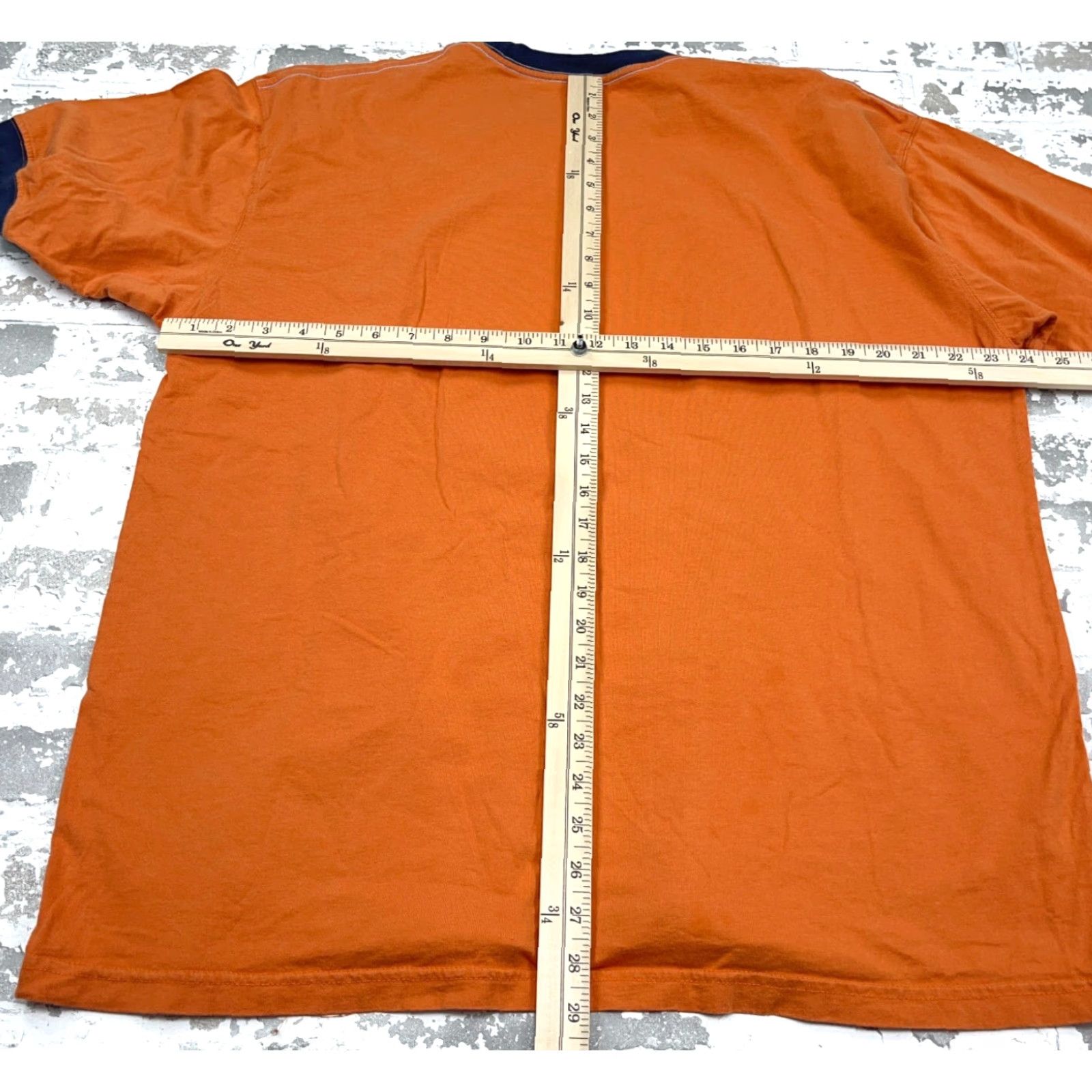 Disney Disney Shirt Men 2X Orange Tee Ringer Mickey Mouse Retro Walt World Adult Shirt Size US XXL / EU 58 / 5 - 5 Thumbnail