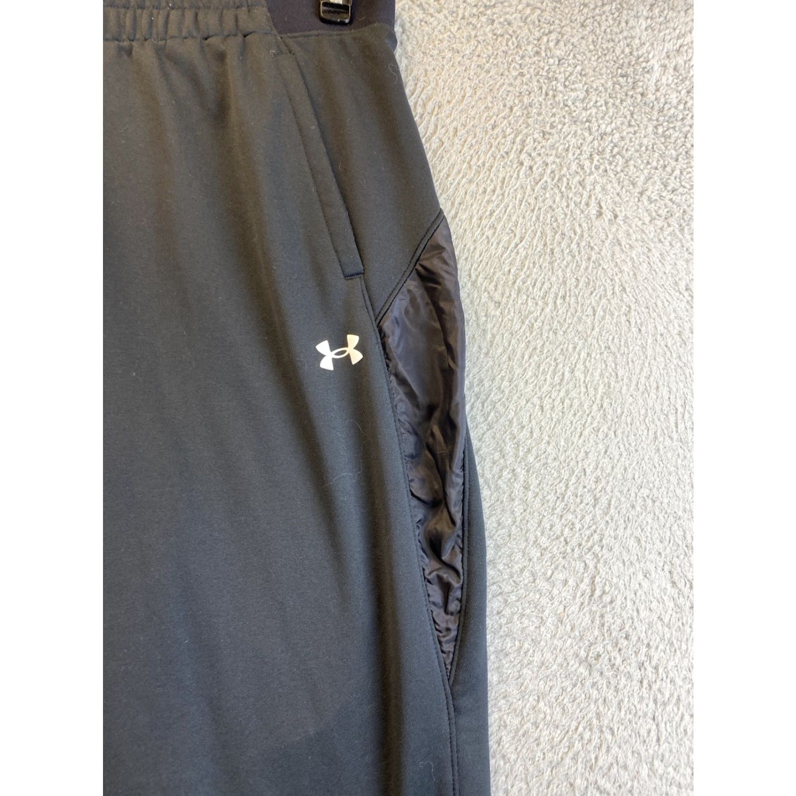 Under Armour Under Armour Sweatpants Women M Loose Logo Black / 92-52 Size 32" / US 10 / IT 46 - 3 Thumbnail